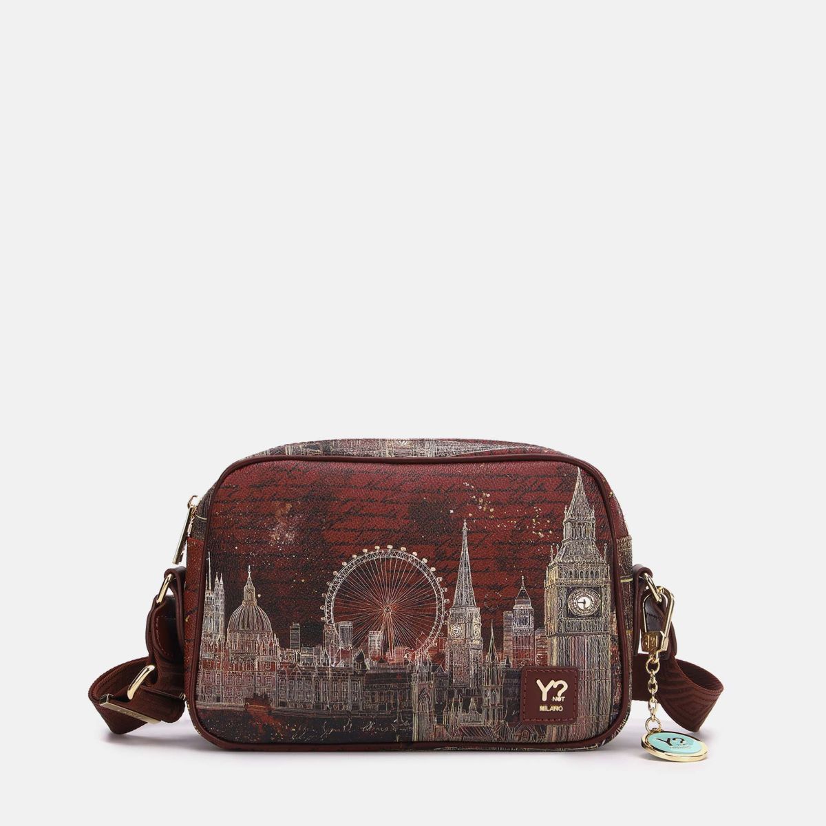 Ynot? Yes Bag Borsa a Tracolla Donna Piccola in Ecopelle