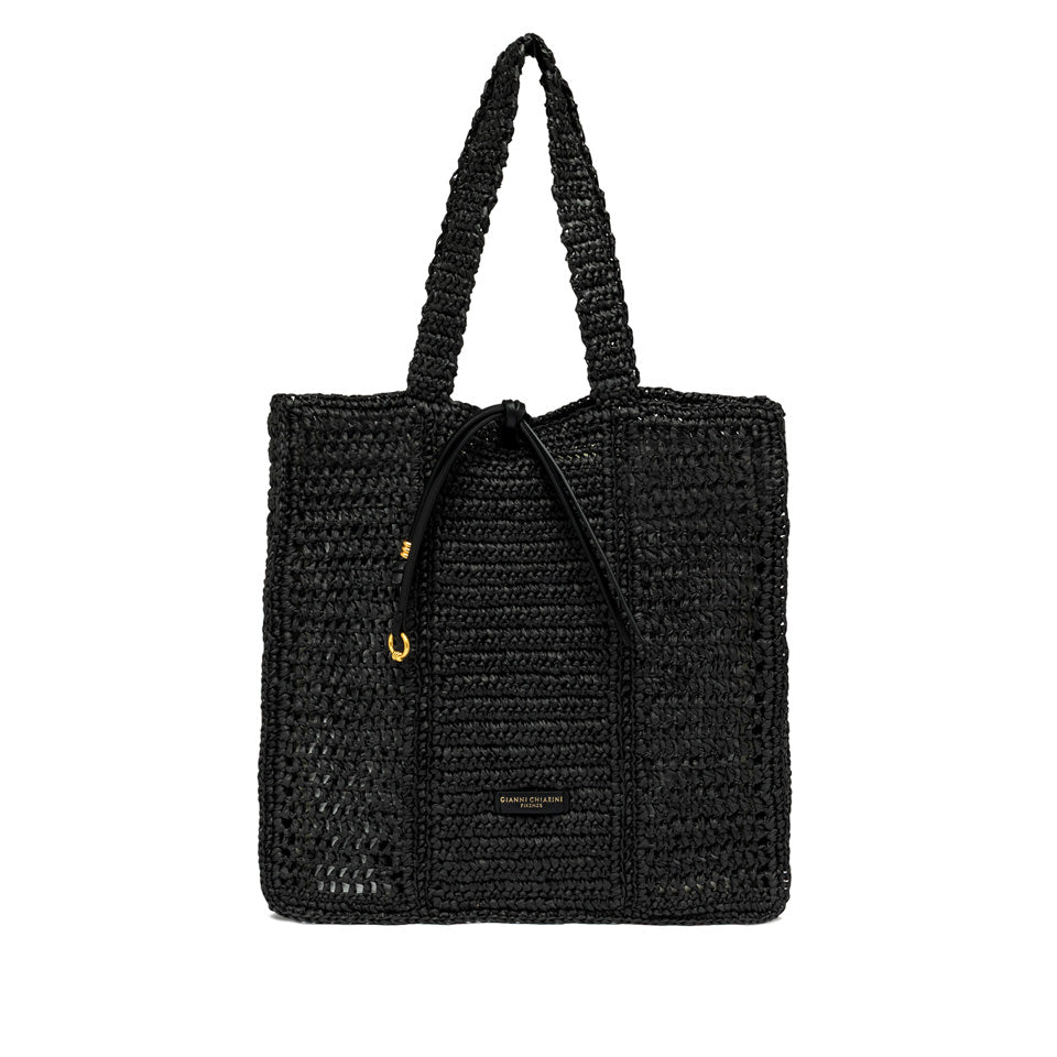 Borsa Shopper Gianni Chiarini Nefeli in crochet extra large