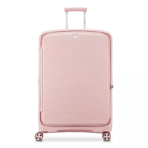Trolley Grande Roncato Espandibile 4 Ruote Scocca Rigida Capiente Rosa TU | Giò Fashion
