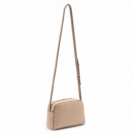 Borsa a tracolla Liu Jo compatta con logo frontale Beige TU | Giò Fashion