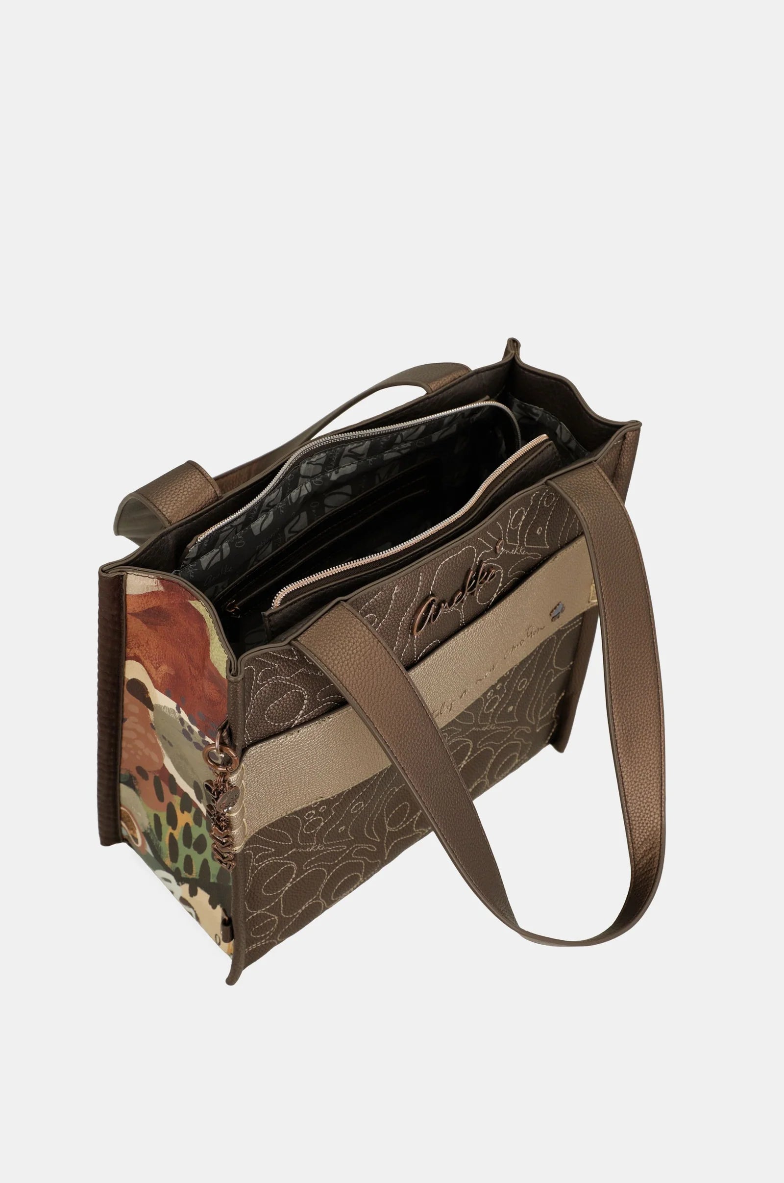 Borsa a Spalla Donna Anekke con Doppio Manico