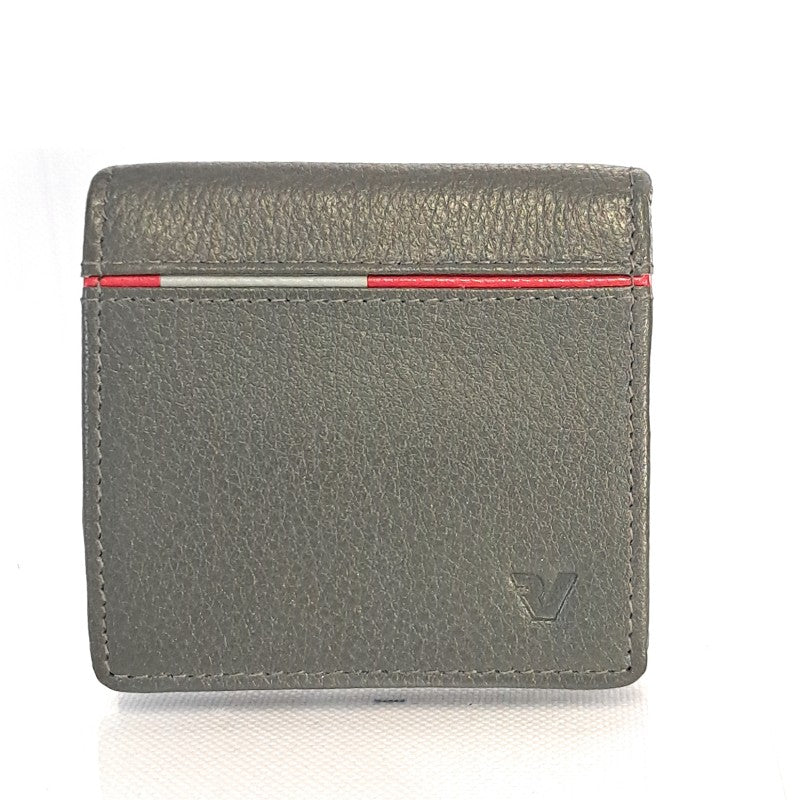 Portamonete Roncato uomo in pelle con chiusura a pattina