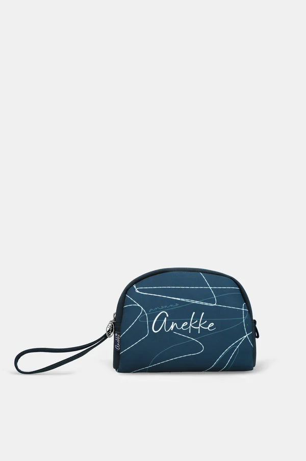Beauty Case Anekke Donna Compatto con Laccetto da Polso Pratico Blu TU | Giò Fashion