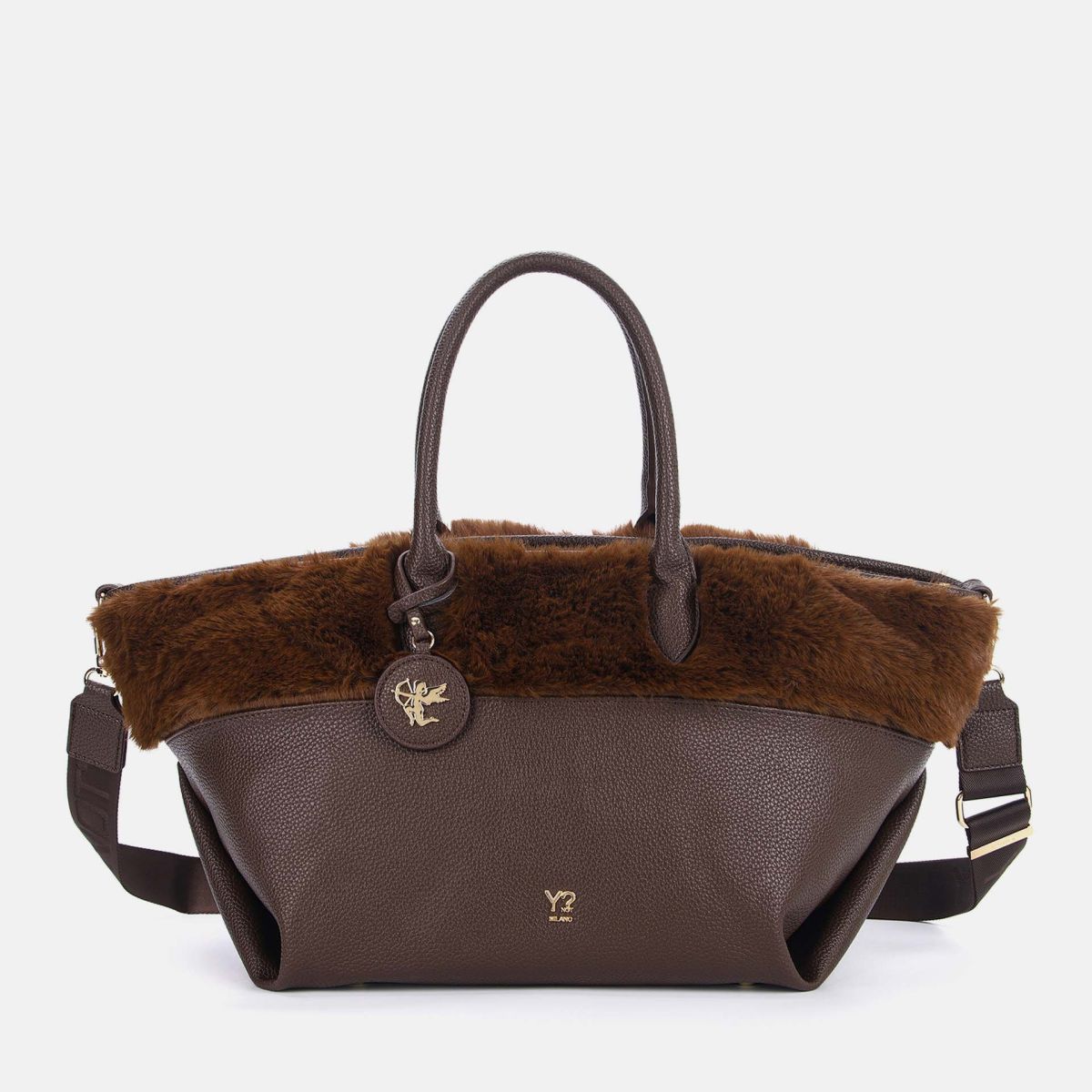 Ynot? Start Borsa Tote Grande Donna con Tracolla