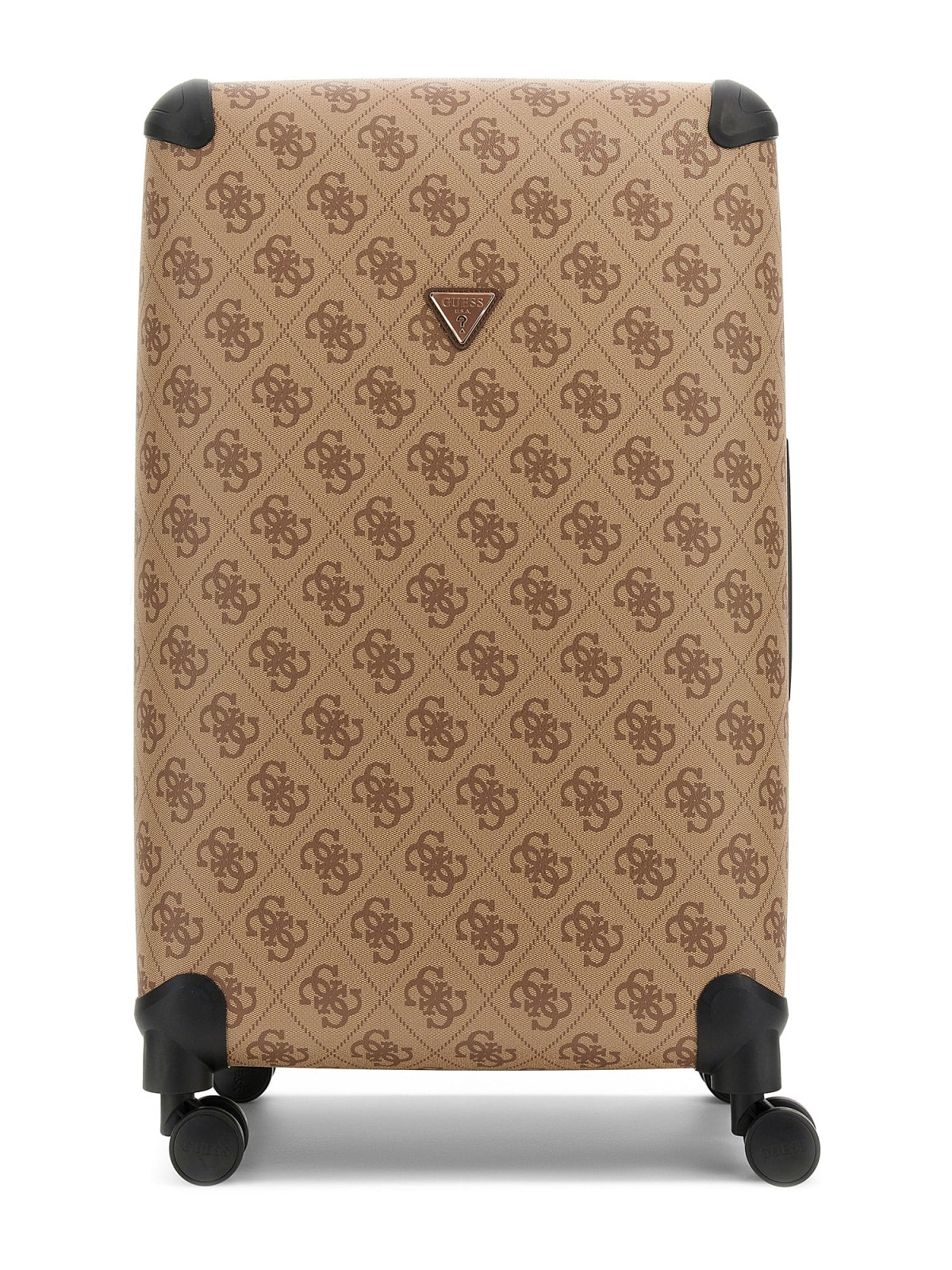 Trolley Grandi Guess Berta 28 pollici 8 ruote logo LATTE LOGO/MARRONE TU | Giò Fashion