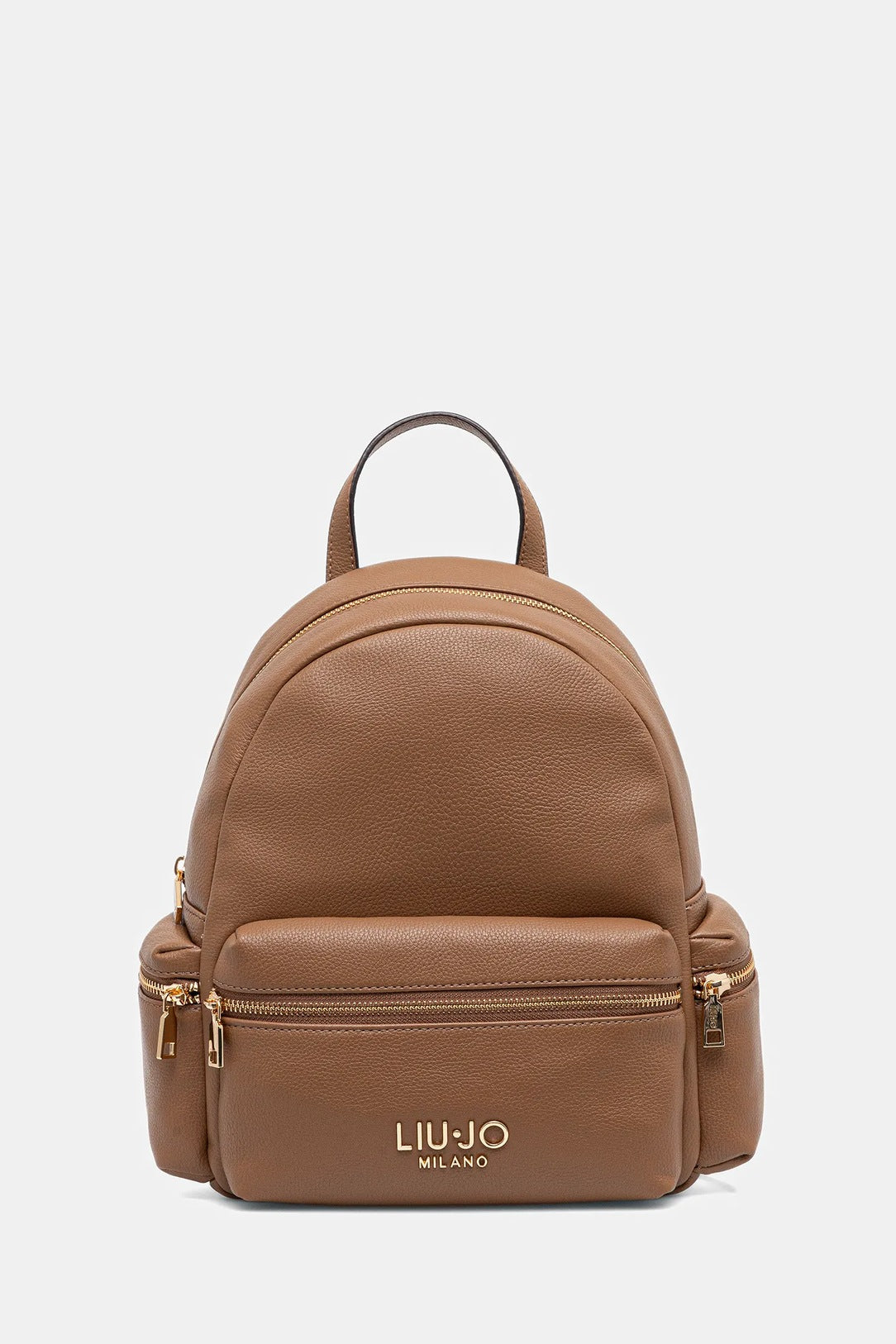 Zaino Liu Jo con tasche e logo frontale Marrone TU | Giò Fashion