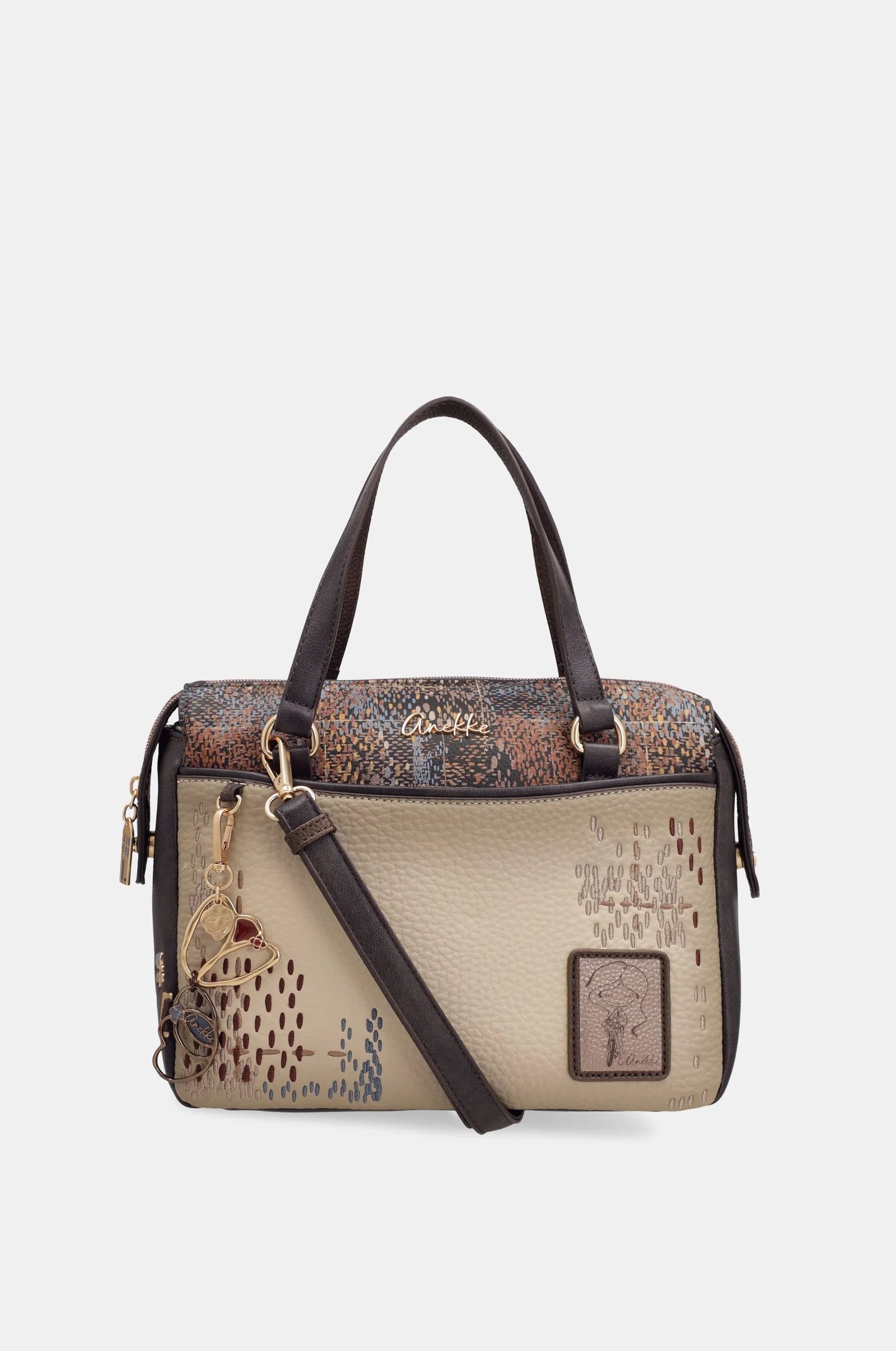 Borsa Bowling Donna Anekke con Manici e Tracolla
