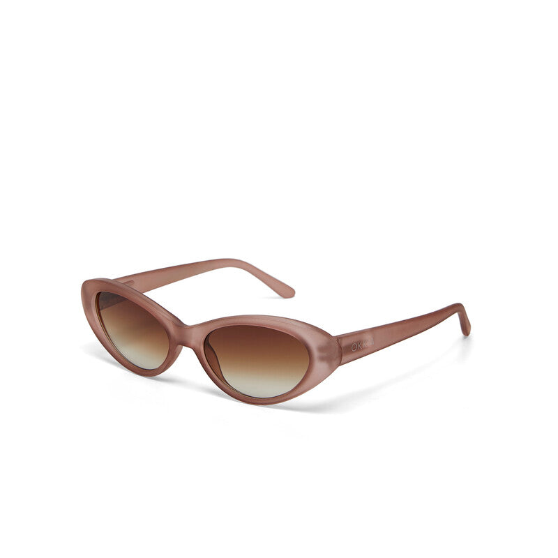 OKKIA Lina Occhiali da Sole Donna Small Cat Eye con Lenti Sfumate e Protezione UV400