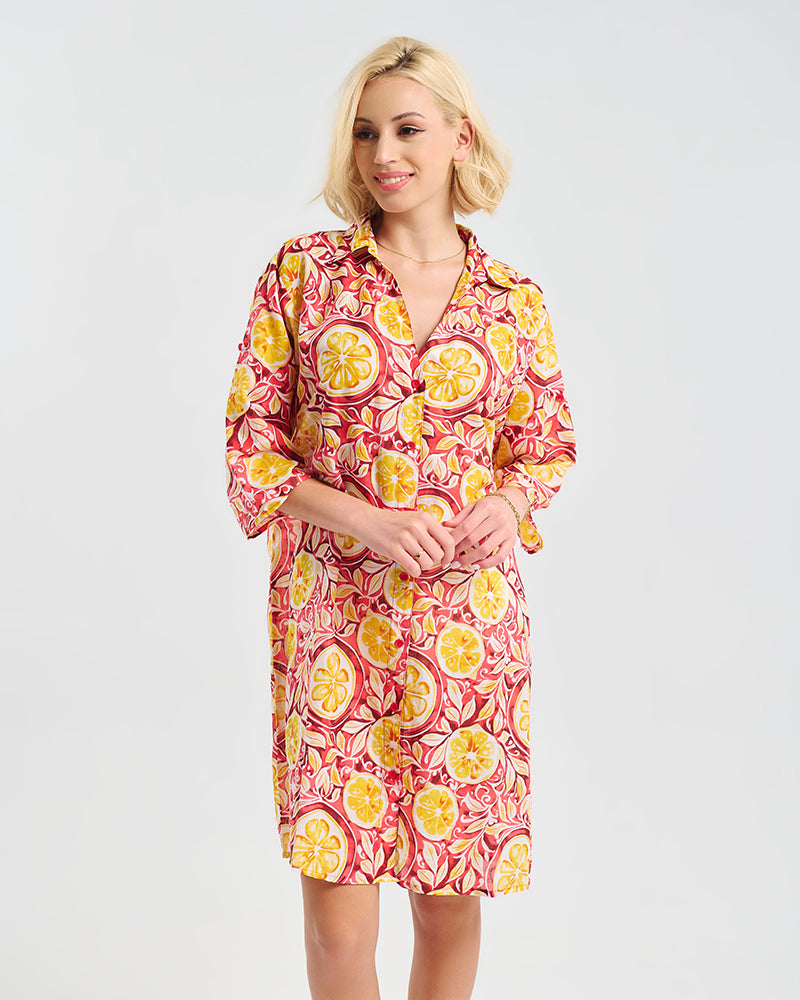 Ble Resort Collection Kaftan con Fiori
