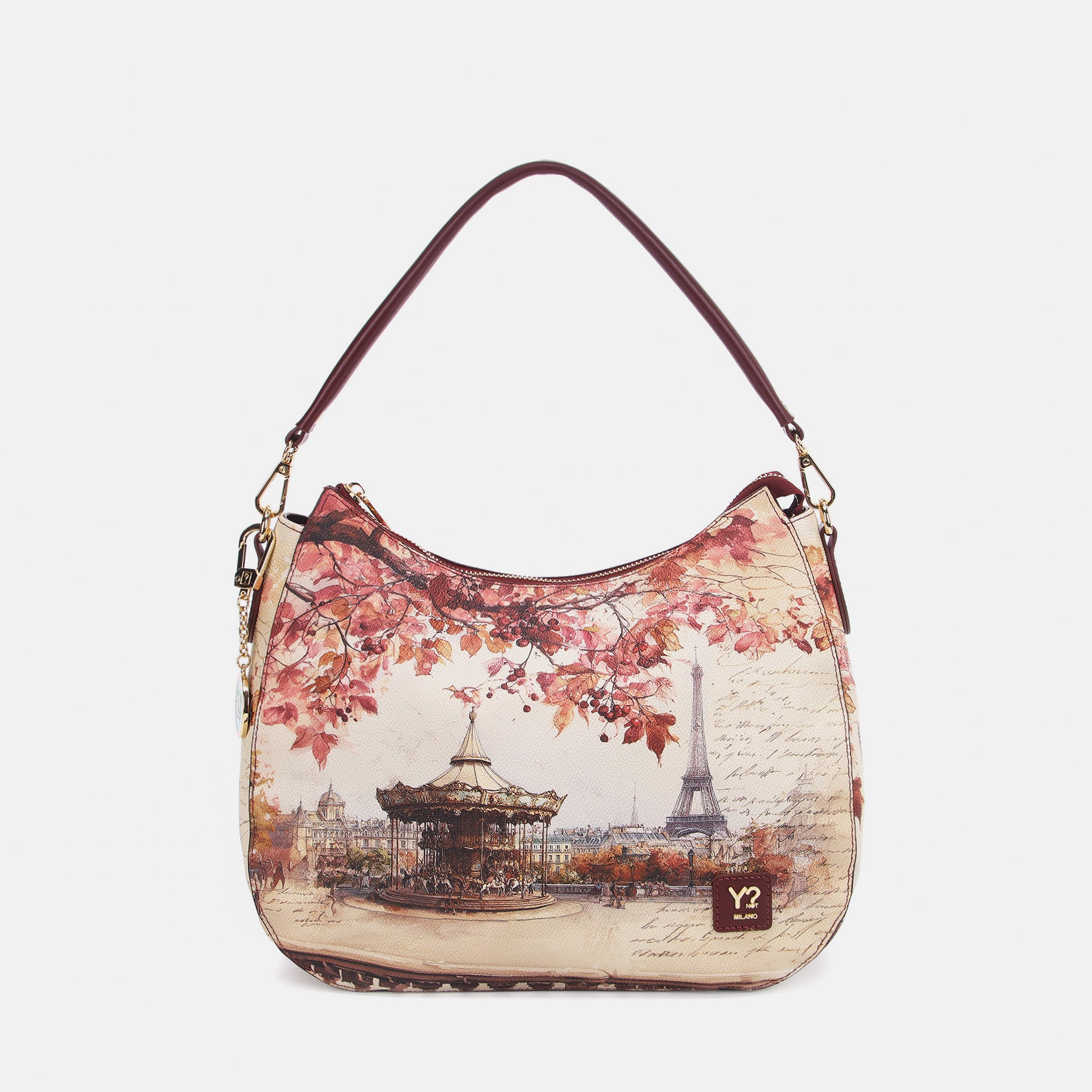 Ynot? Yes Bag Hobo Bag Donna con Tracolla