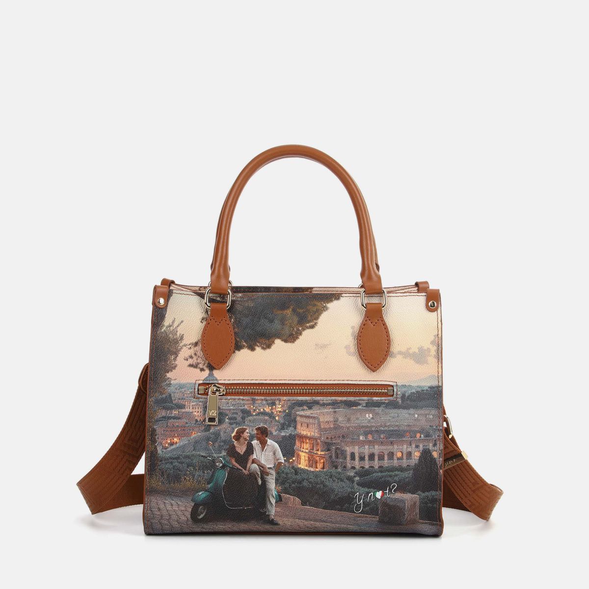 Ynot? Yes Bag Borsa Tote Donna Squadrata