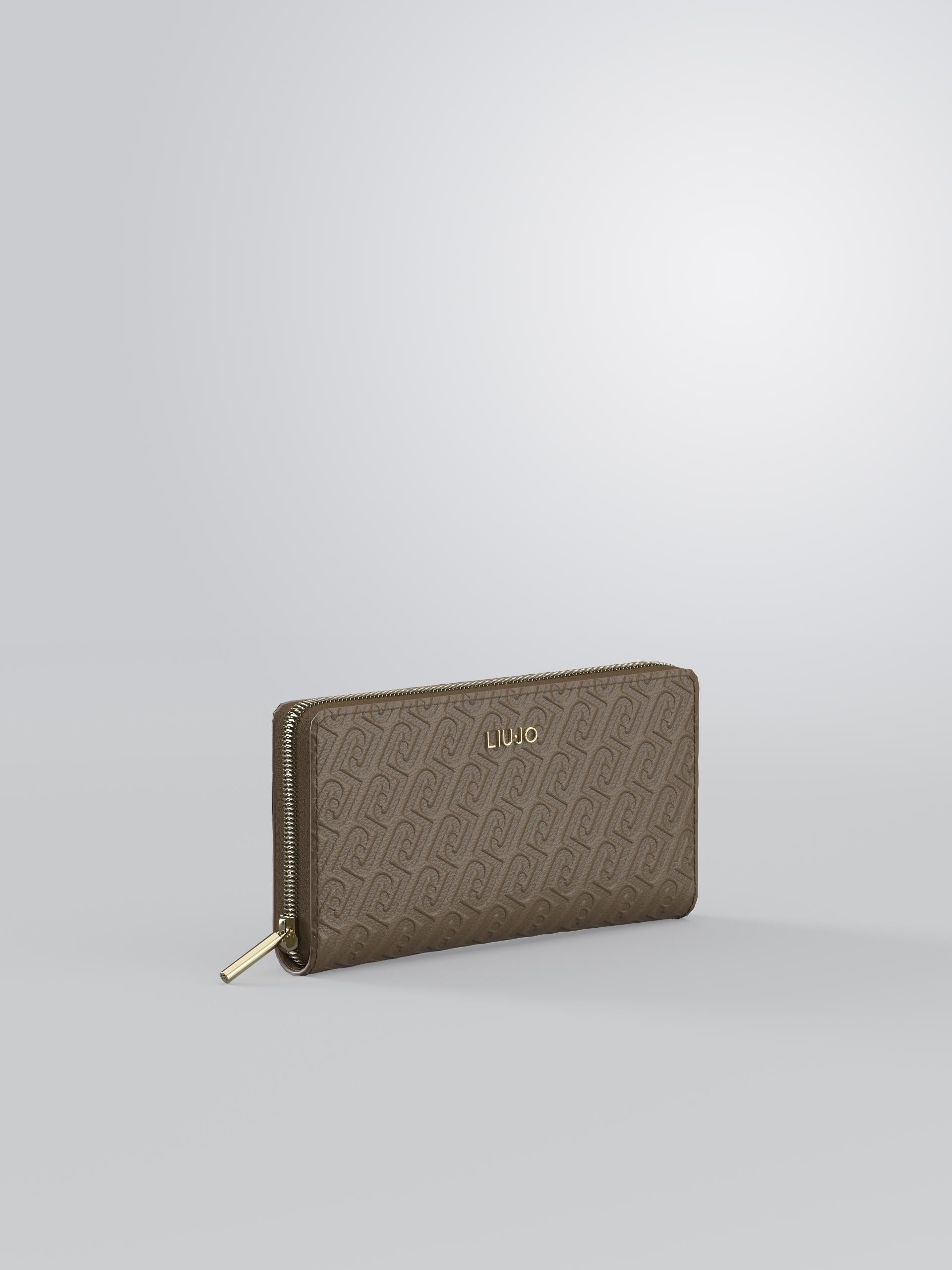 Liu Jo Portafoglio Grande Donna Monogram Debossed