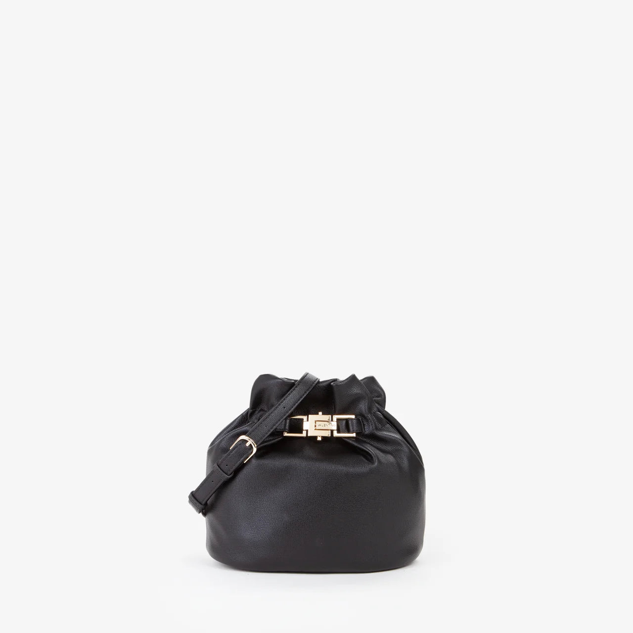Valentino borsa secchiello donna con chiusura a coulisse Nero TU | Giò Fashion