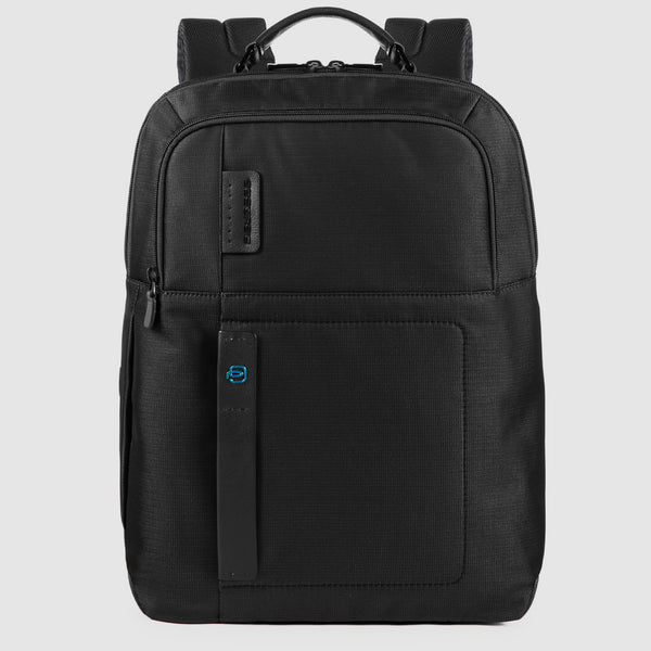 Piquadro zaino da uomo porta PC con tasca frontale e design urbano Nero TU | Giò Fashion