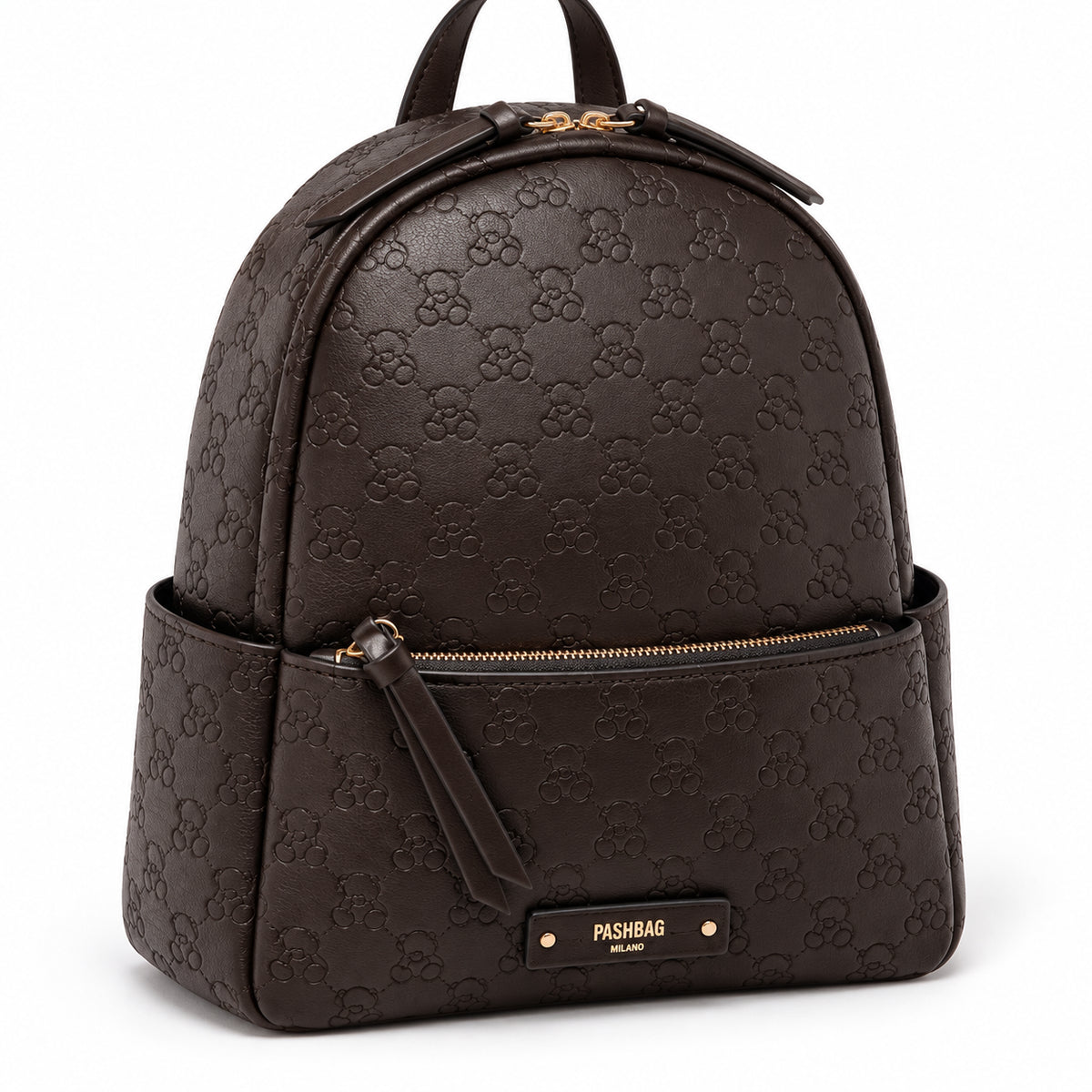 PashBag Zaino Donna Compatto con Tasche Multiple