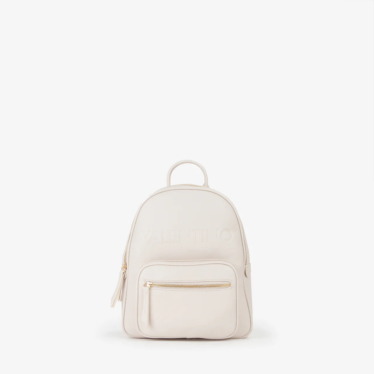 Valentino zaino donna con tasche multiple e chiusura zip Avorio TU | Giò Fashion
