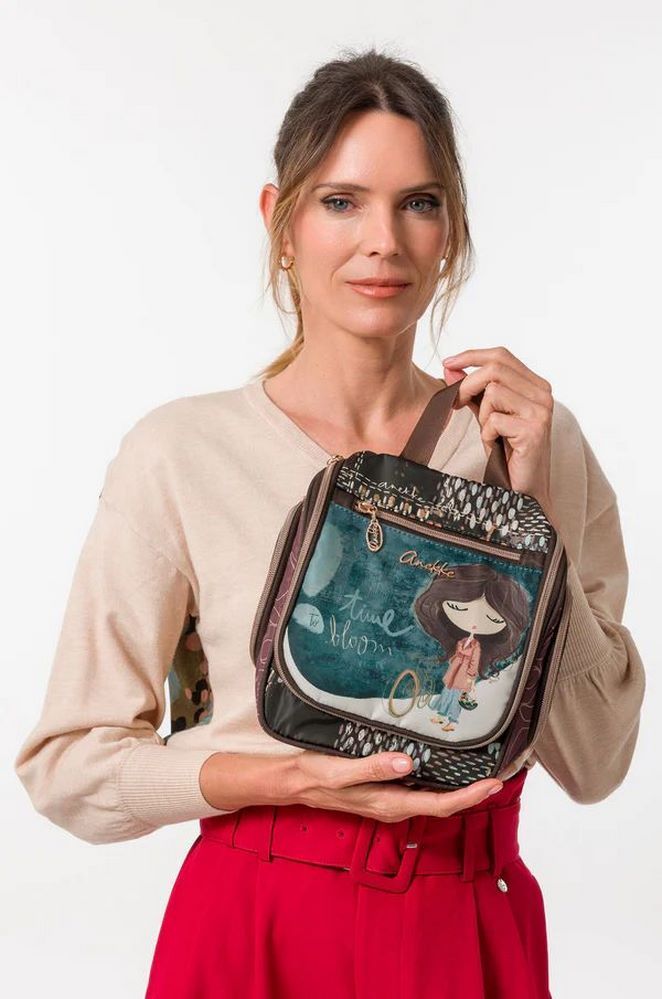 Beauty Case da Viaggio Donna Anekke Tulip Espandibile