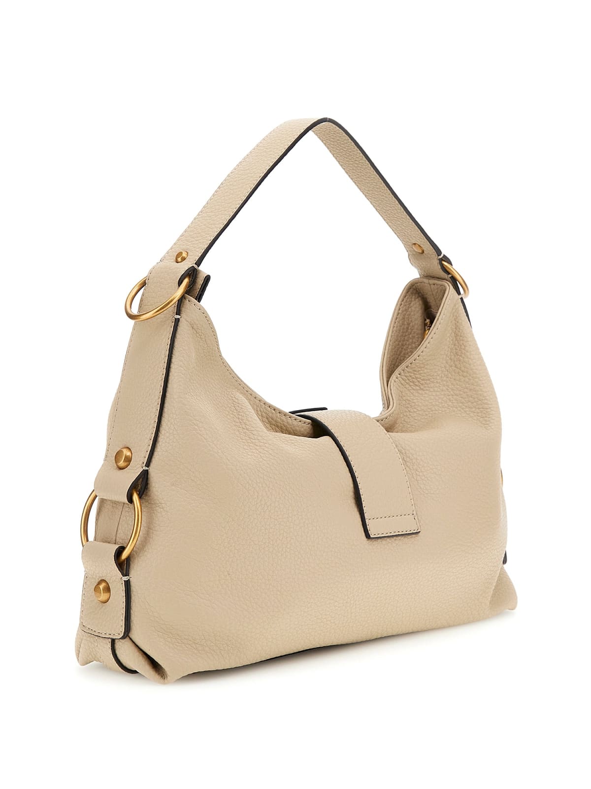 Borse a Mano Guess Decor Vintage small girlfriend satchel AVORIO TU | Giò Fashion