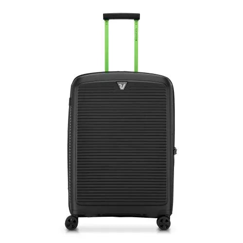Trolley Medio Roncato Espandibile 4 Ruote Scocca Rigida NERO TU | Giò Fashion