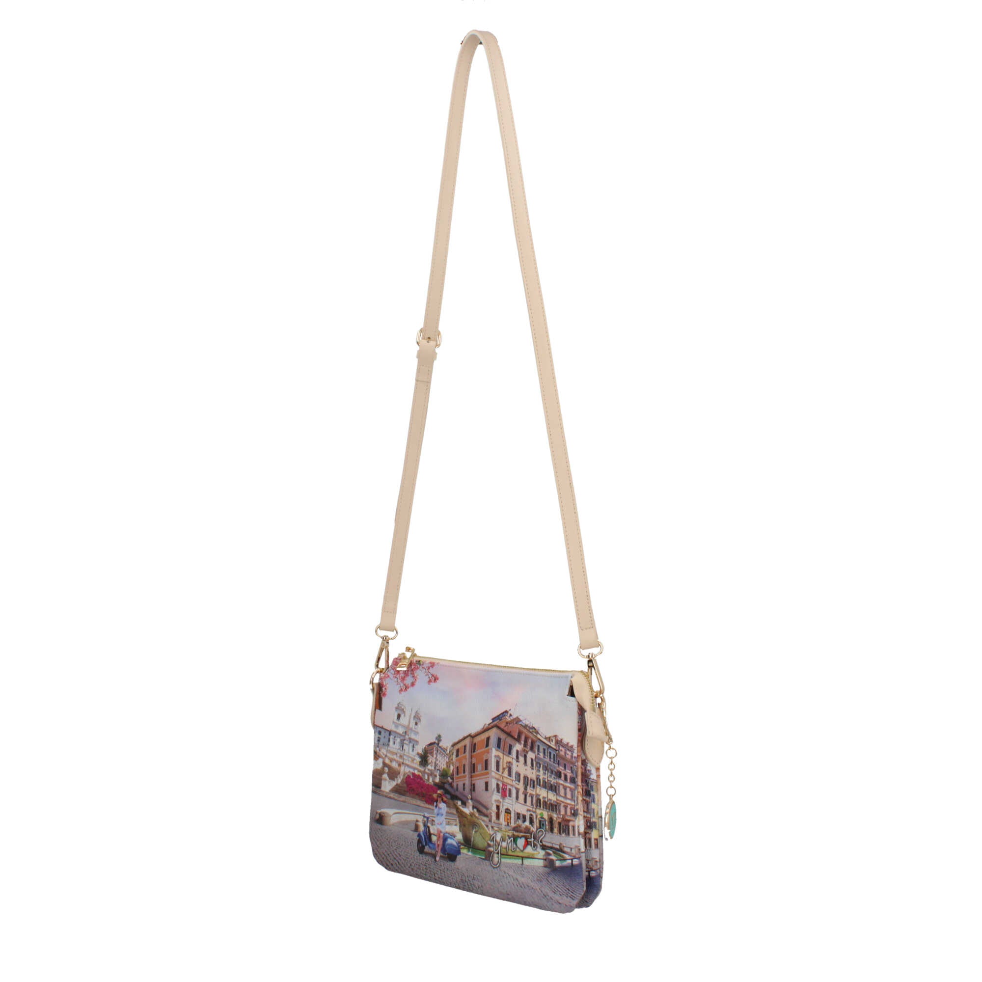 Borsa a tracolla YNot con doppio scomparto e design compatto VACANZA ROMANA TU | Giò Fashion