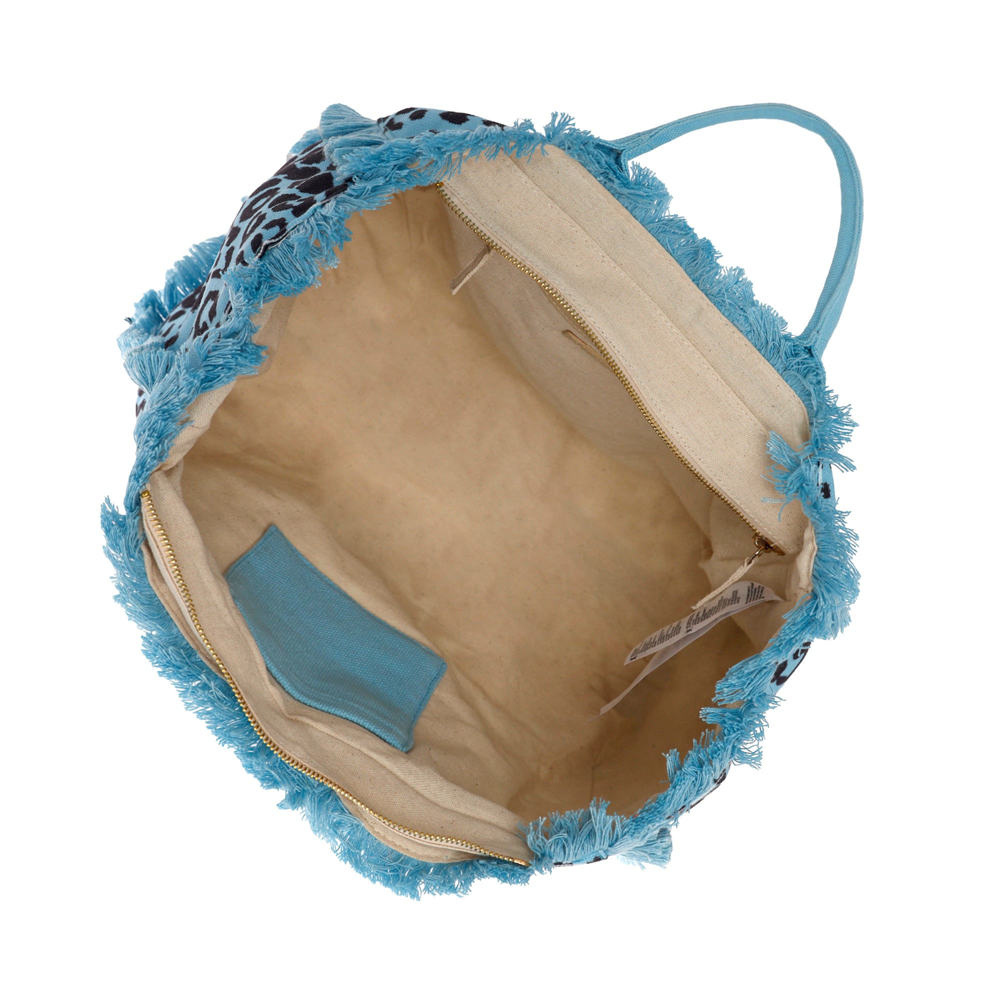 Borsa mare Kuve' Nautilius Leopard in ecopelle