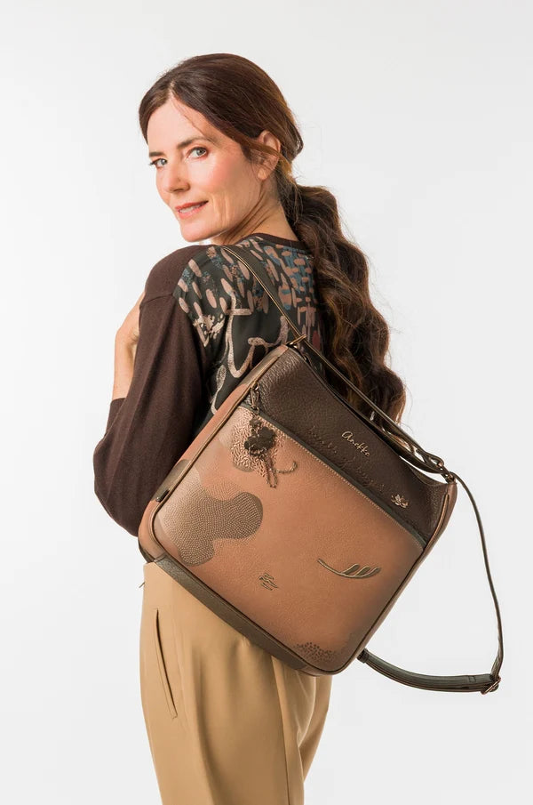 Borsa Convertibile in Zaino Donna Anekke Voyage