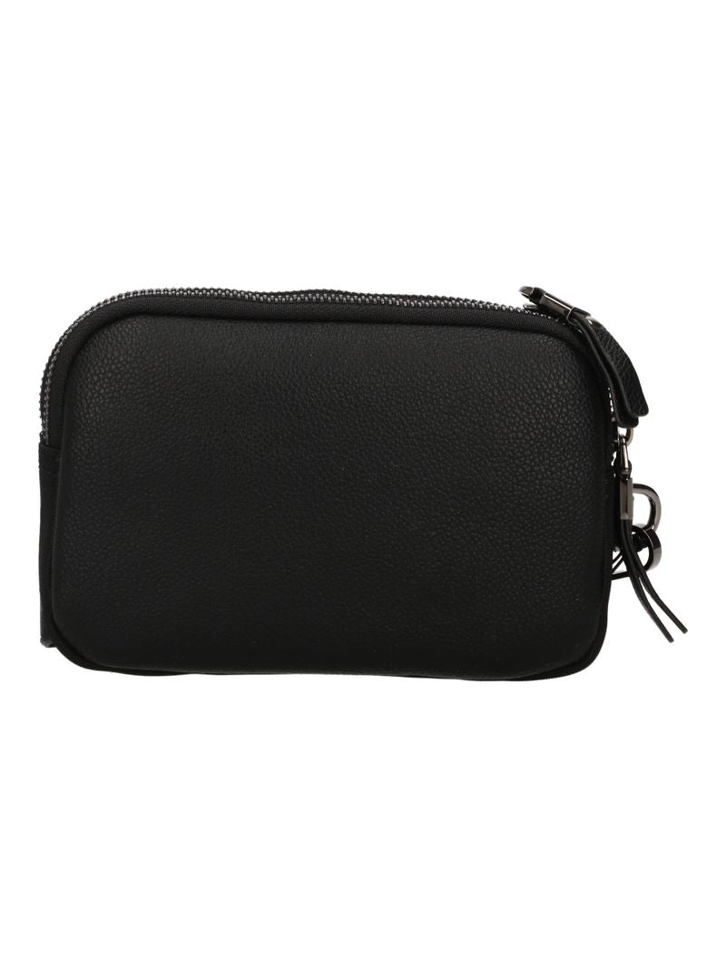 Beauty Case Uomo con Logo e Chiusura Zip