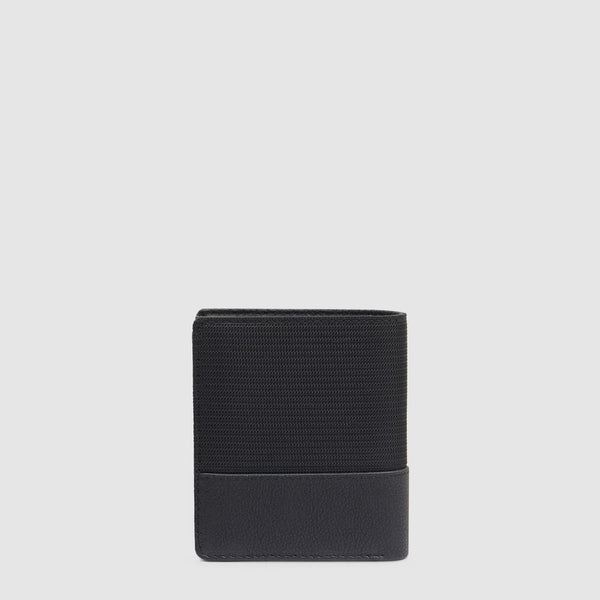 Portafoglio Piquadro in pelle con portamonete e scomparti multipli