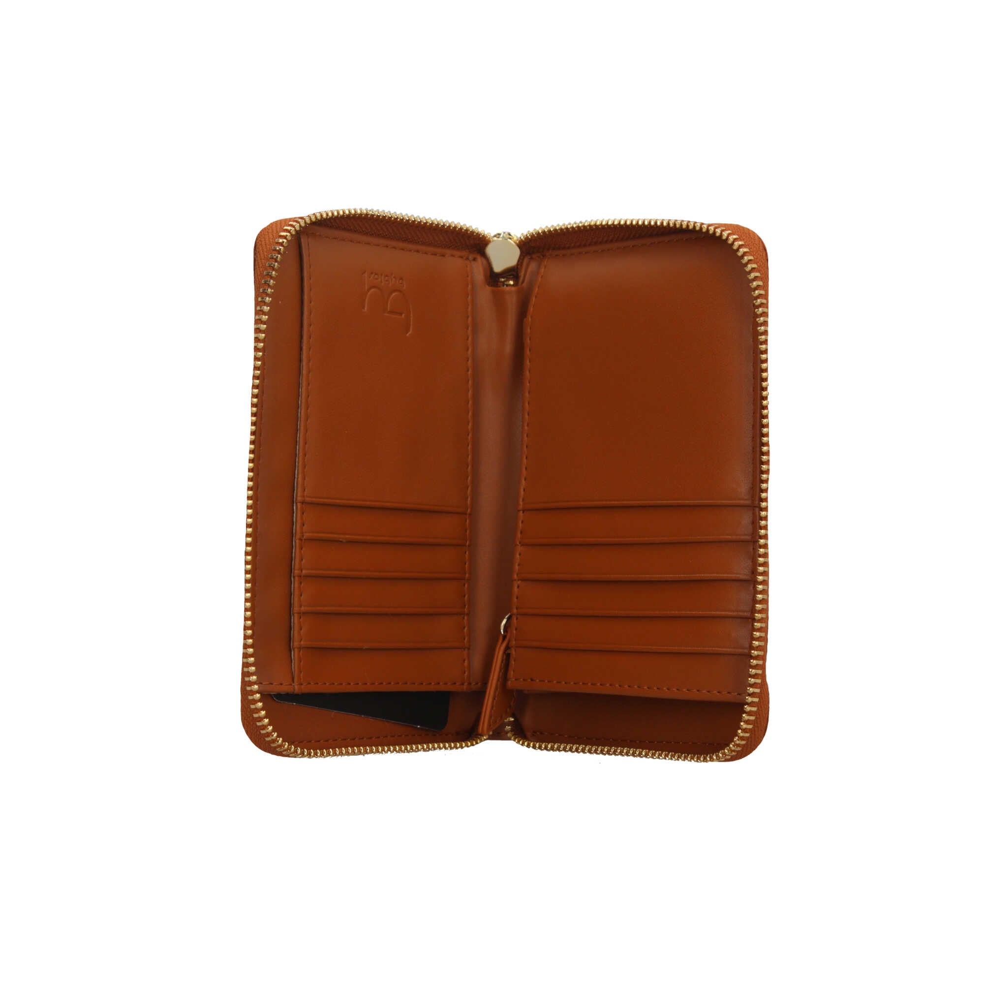 Portafoglio in Ecopelle con Zip By Byblos Marrone TU | Giò Fashion