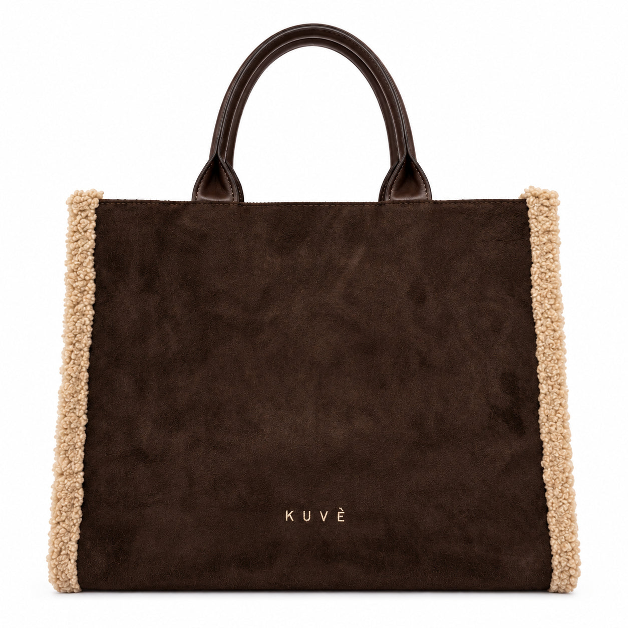 Borsa a Mano Kuvé Saint Moritz Snow Club con Profili Teddy