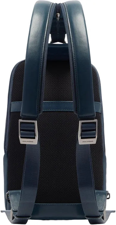 Piquadro Monospalla Uomo Convertibile in Zaino in Pelle Victor Porta iPad Mini