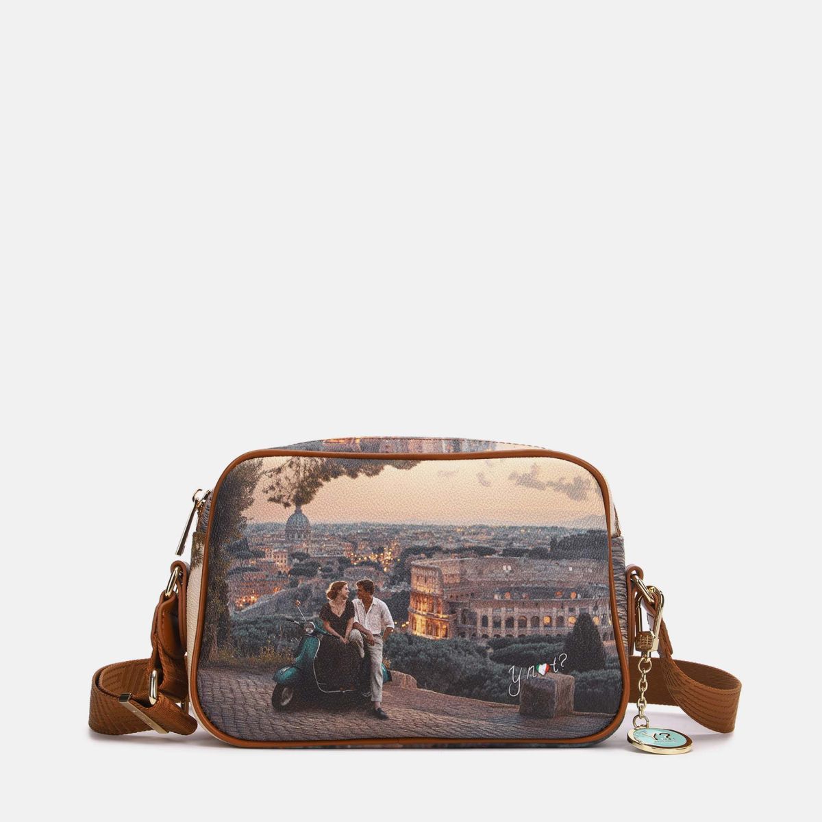 Ynot? Yes Bag Borsa a Tracolla Donna Piccola in Ecopelle