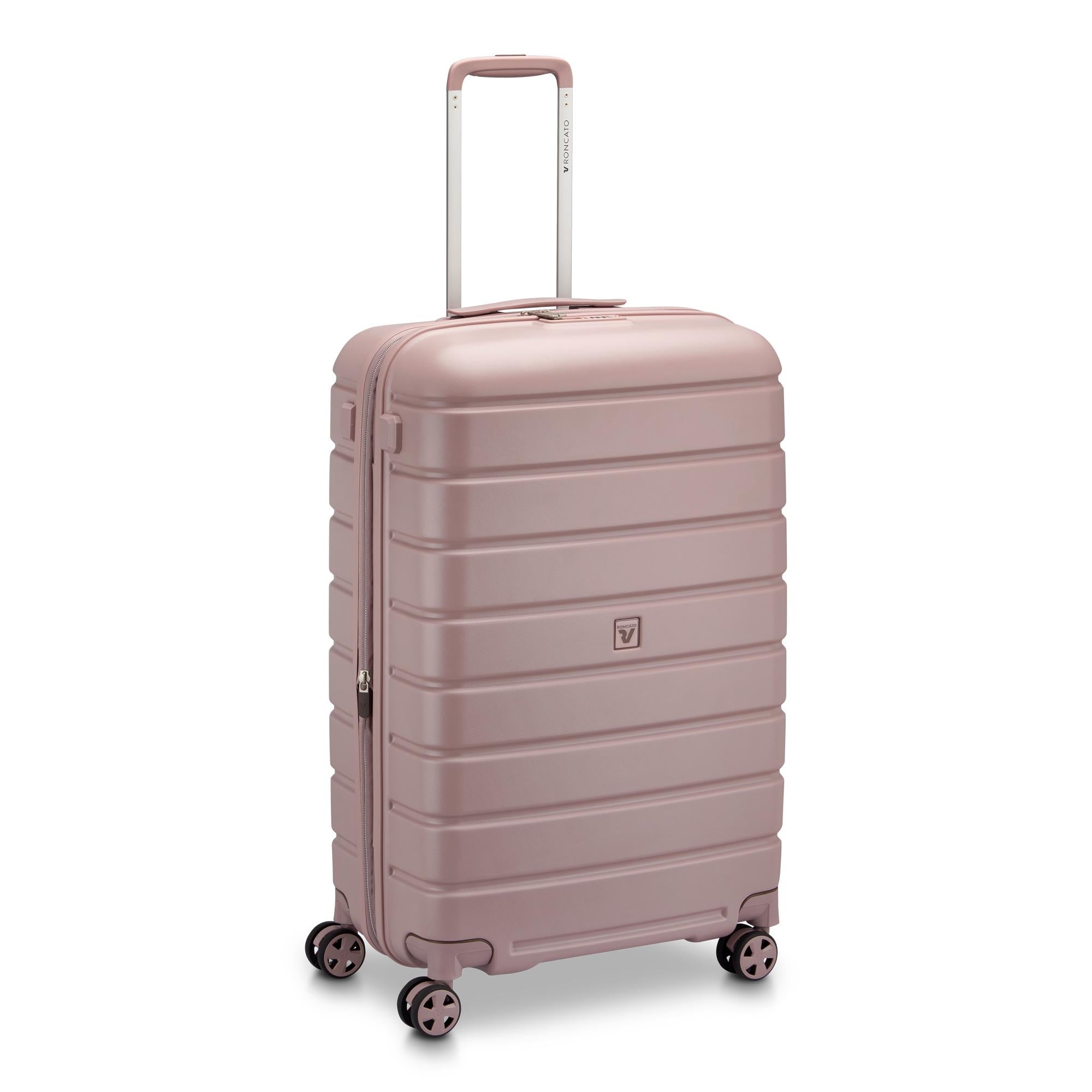 Valigia Media Trolley Espandibile Roncato Rosa TU | Giò Fashion