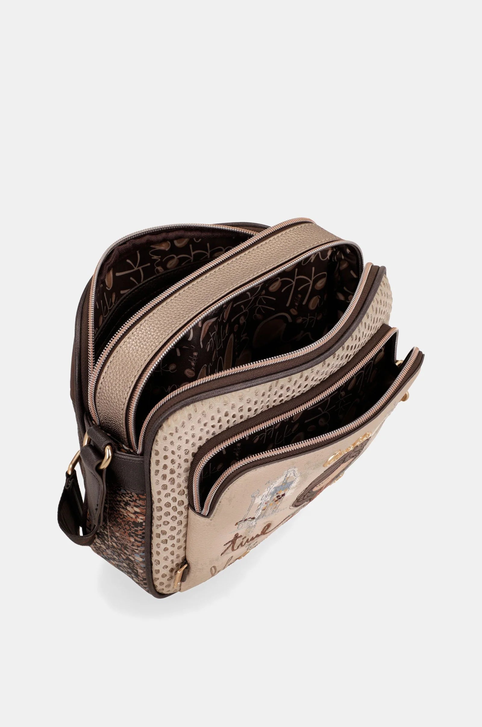 Borsa a Tracolla Donna Anekke con Tasca Frontale