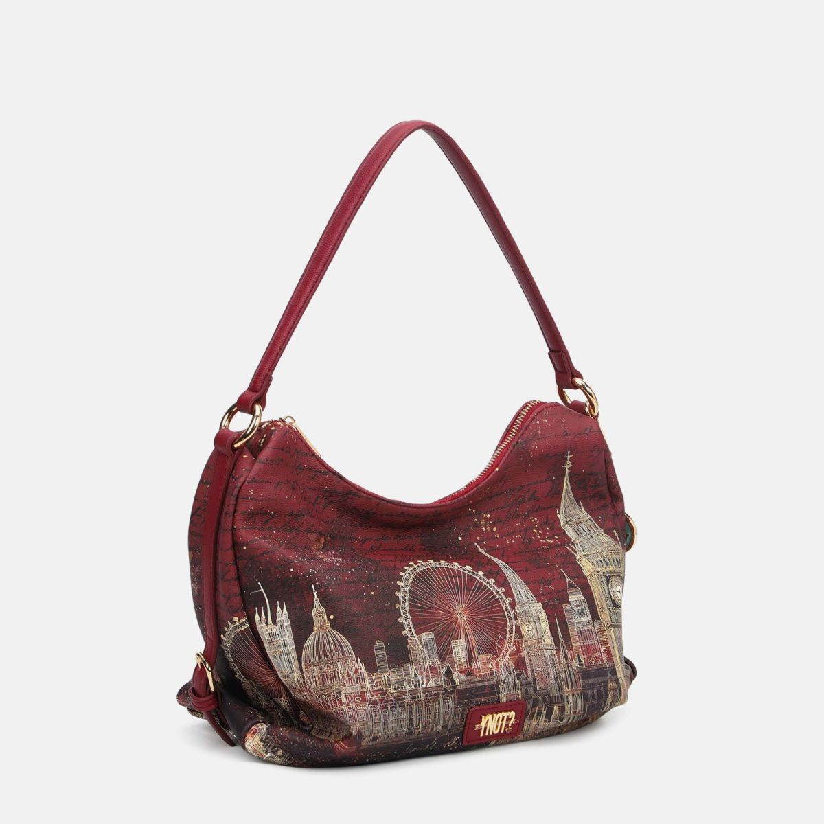 Borsa a Sacca Piccola City Painted
