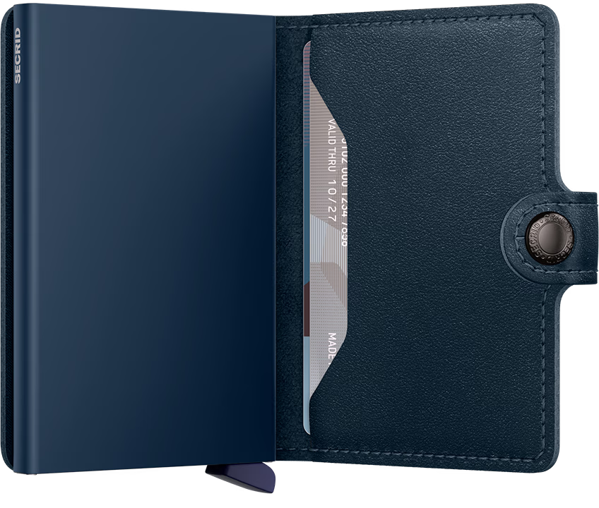 Portafoglio Secrid Miniwallet in pelle con blocco RFID e design compatto