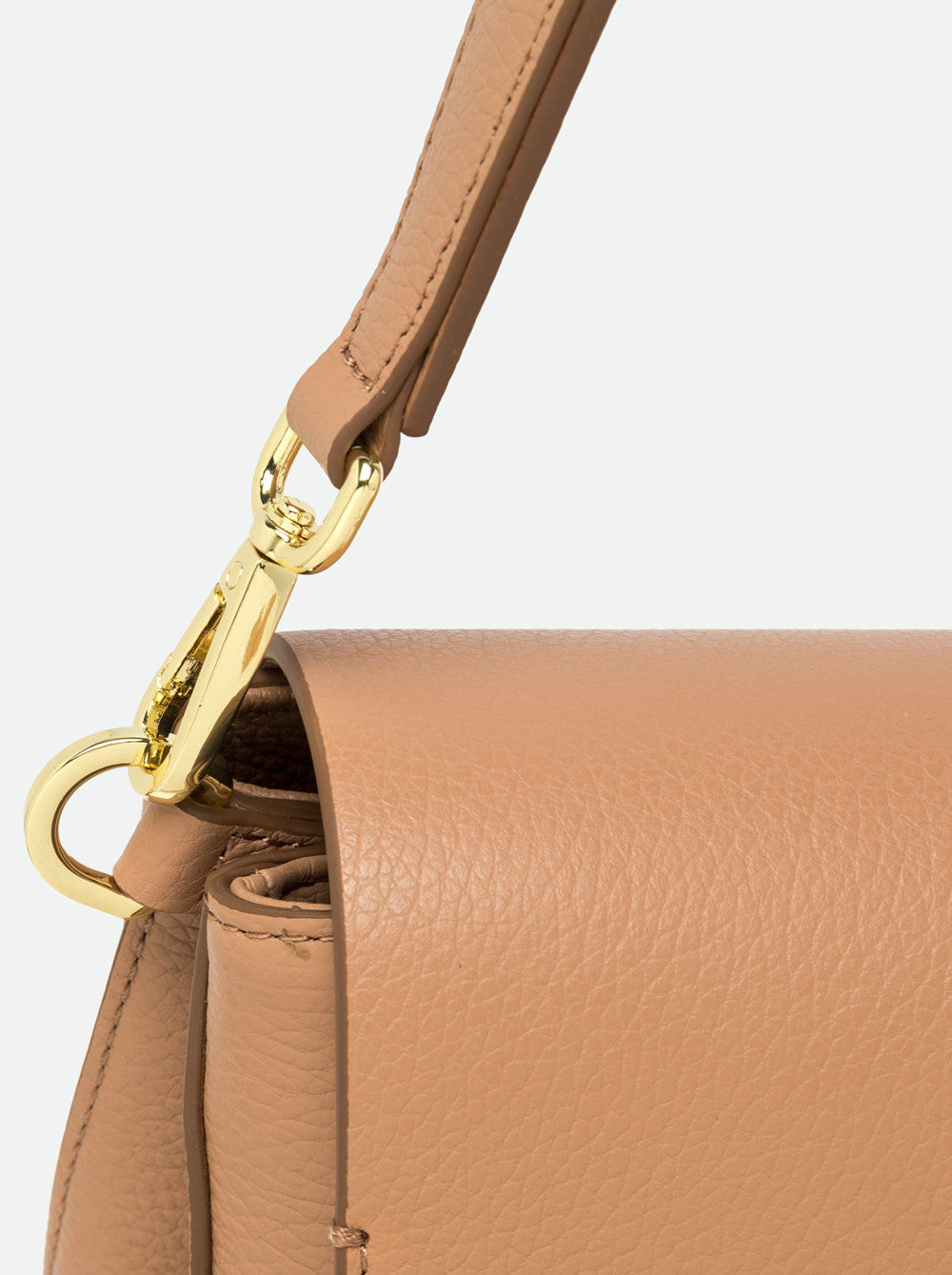 Borsa a spalla Gianni Chiarini Helena Round in pelle con doppia portabilità