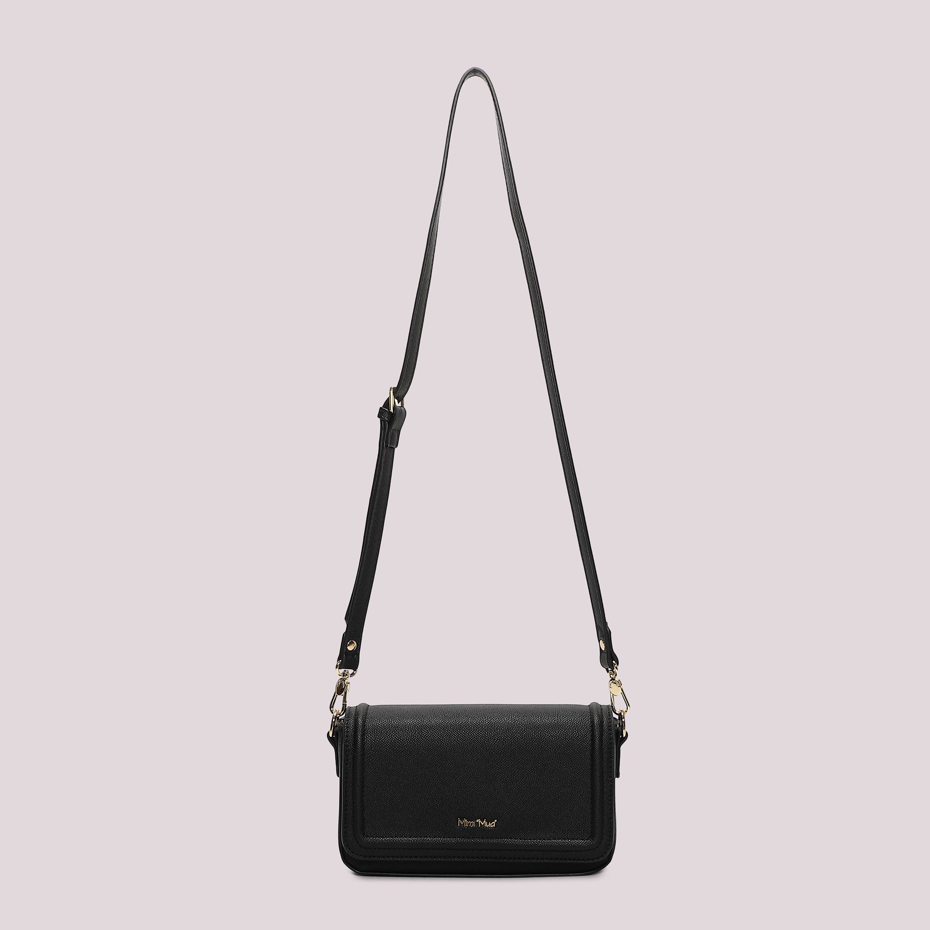 Mimi Mua borsa a tracolla elegante con patta e design minimal