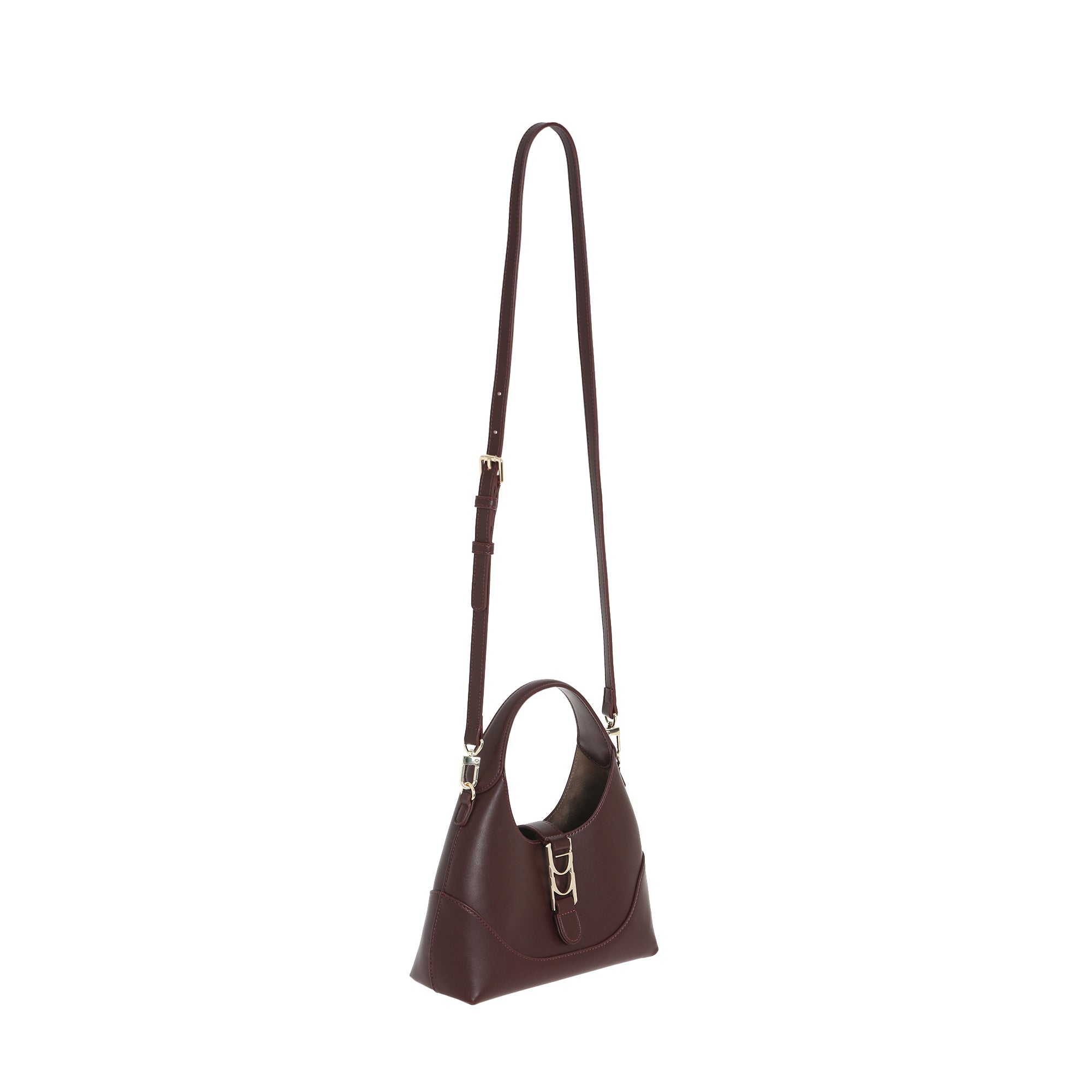 Borsa a spalla By Byblos con dettaglio fibbia frontale BORDEAUX TU | Giò Fashion