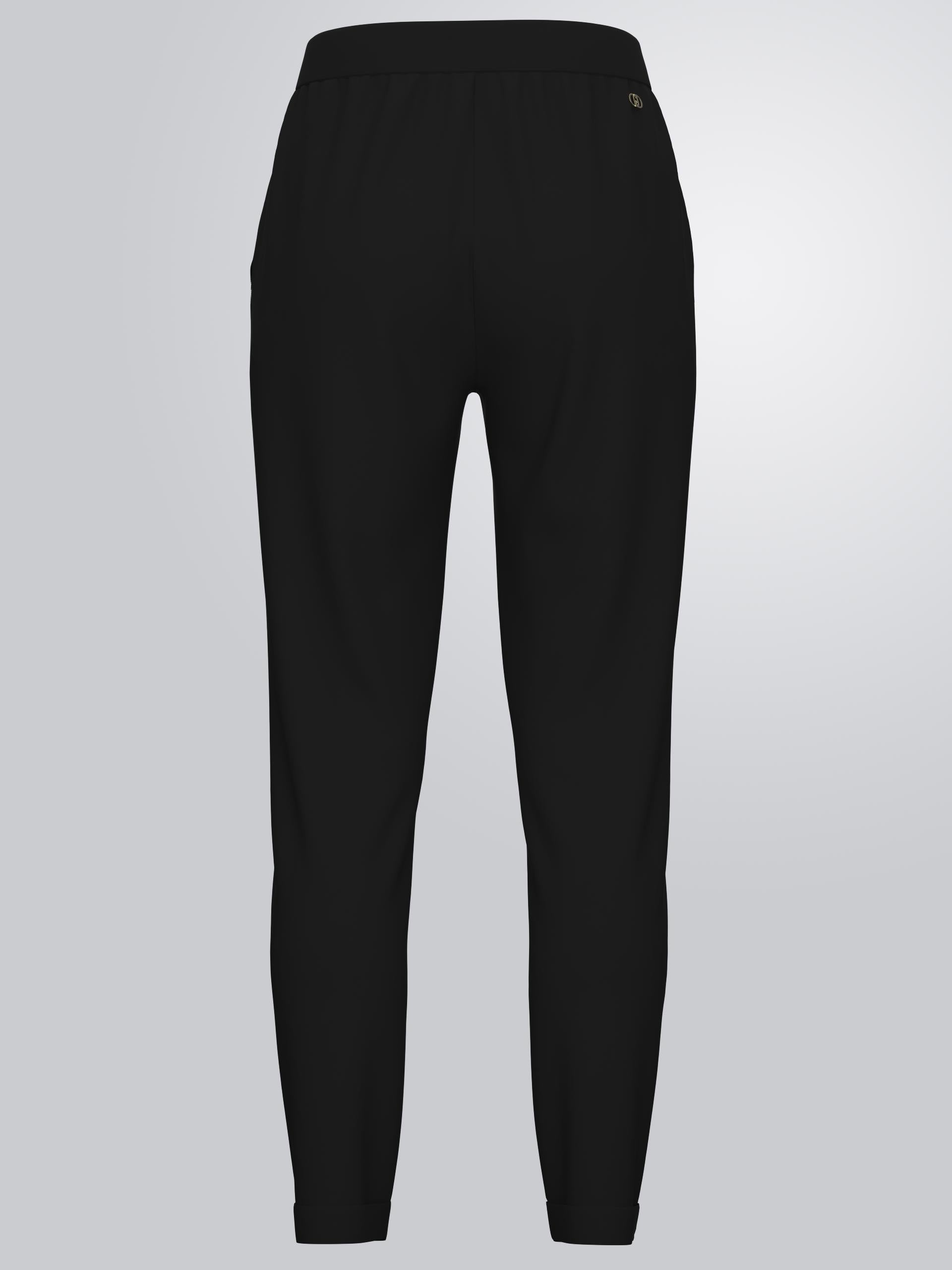 Pantaloni Liu Jo donna jogger con coulisse in vita Nero L | Giò Fashion