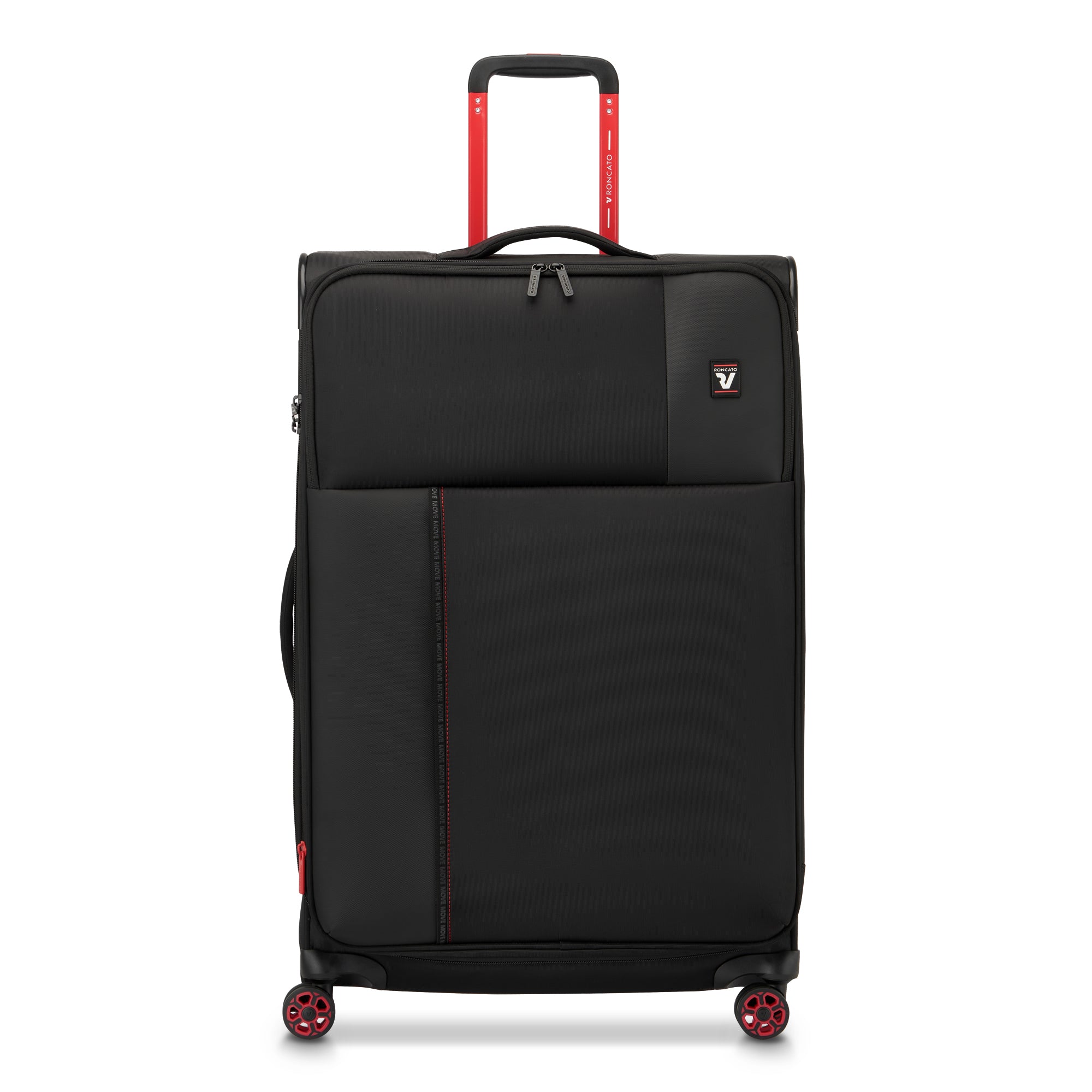 Trolley Grande Roncato 77cm - Valigia Spaziosa e Robusta Nero TU | Giò Fashion