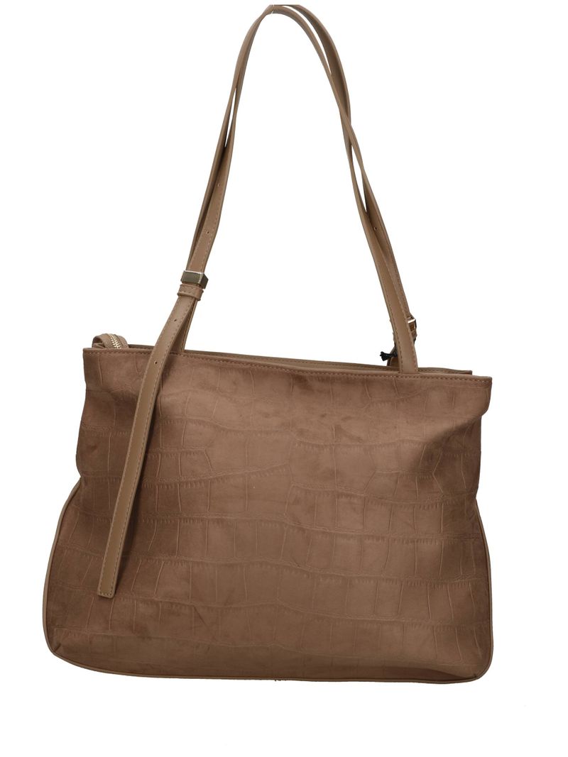 Borsa a Spalla Donna By Byblos in Ecopelle con Logo Metallico