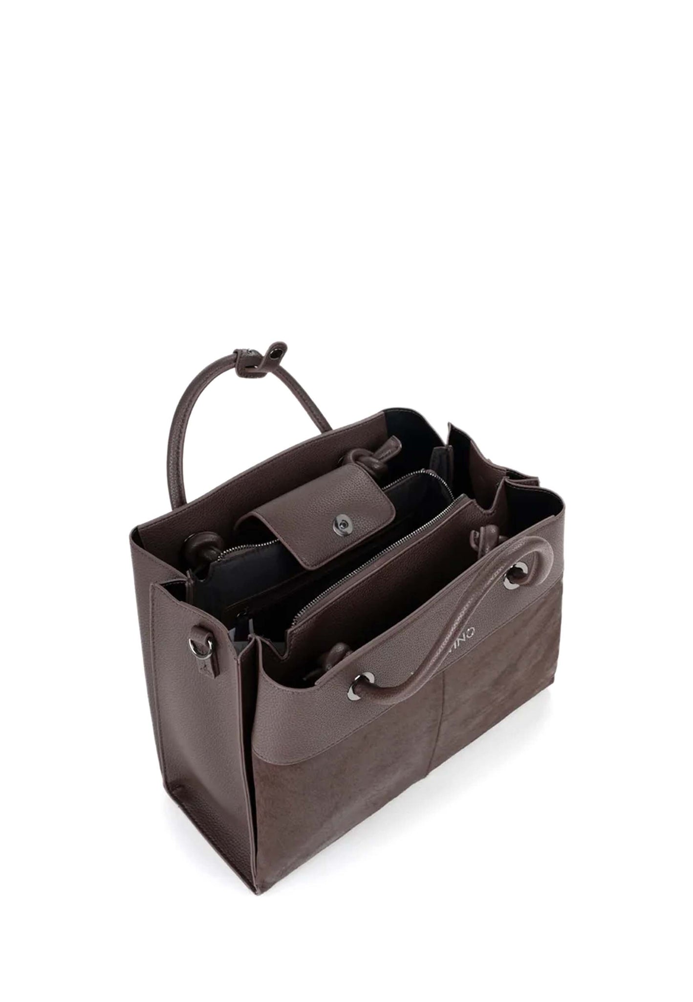 Valentino Borsa a Mano Alexia Winter con Inserto Effetto Cavallino