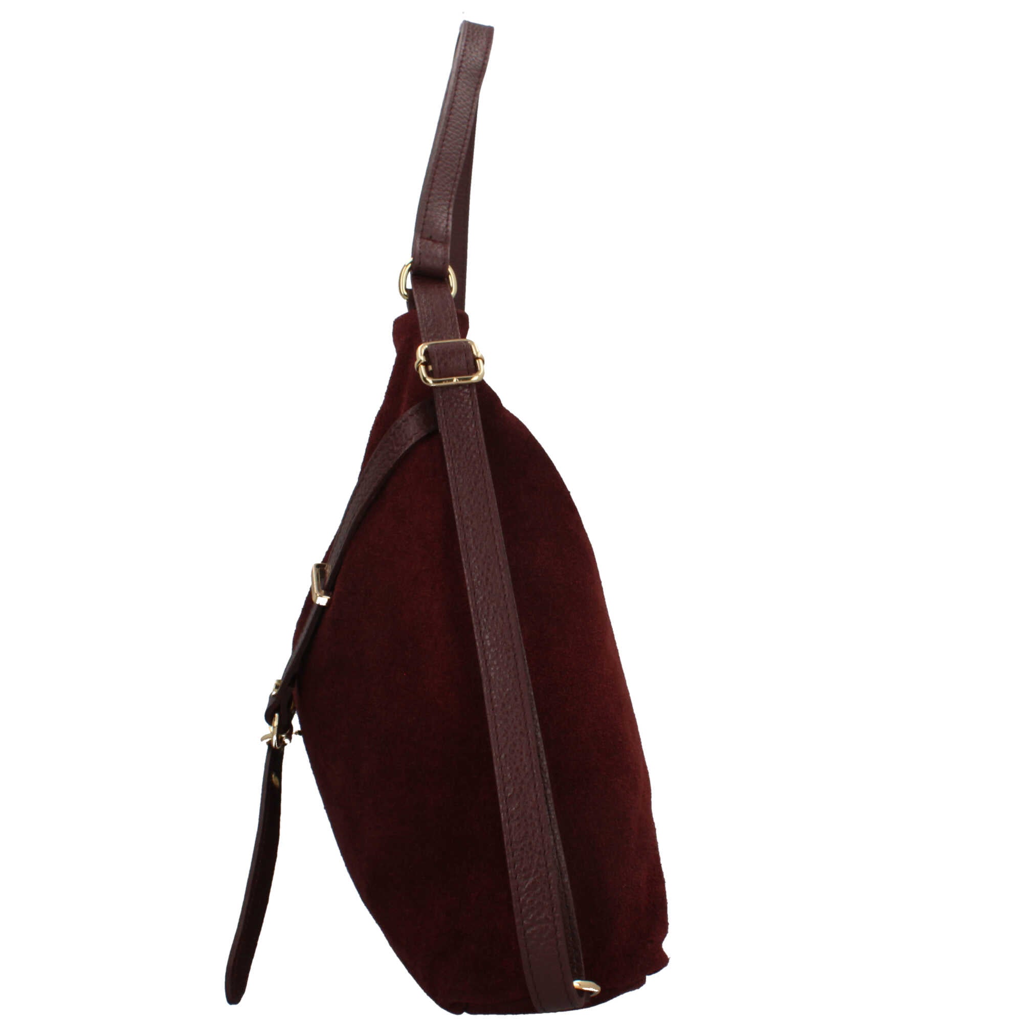 Borsa zaino Made in Italy con doppia portabilità e tracolla regolabile BORDEAUX TU | Giò Fashion