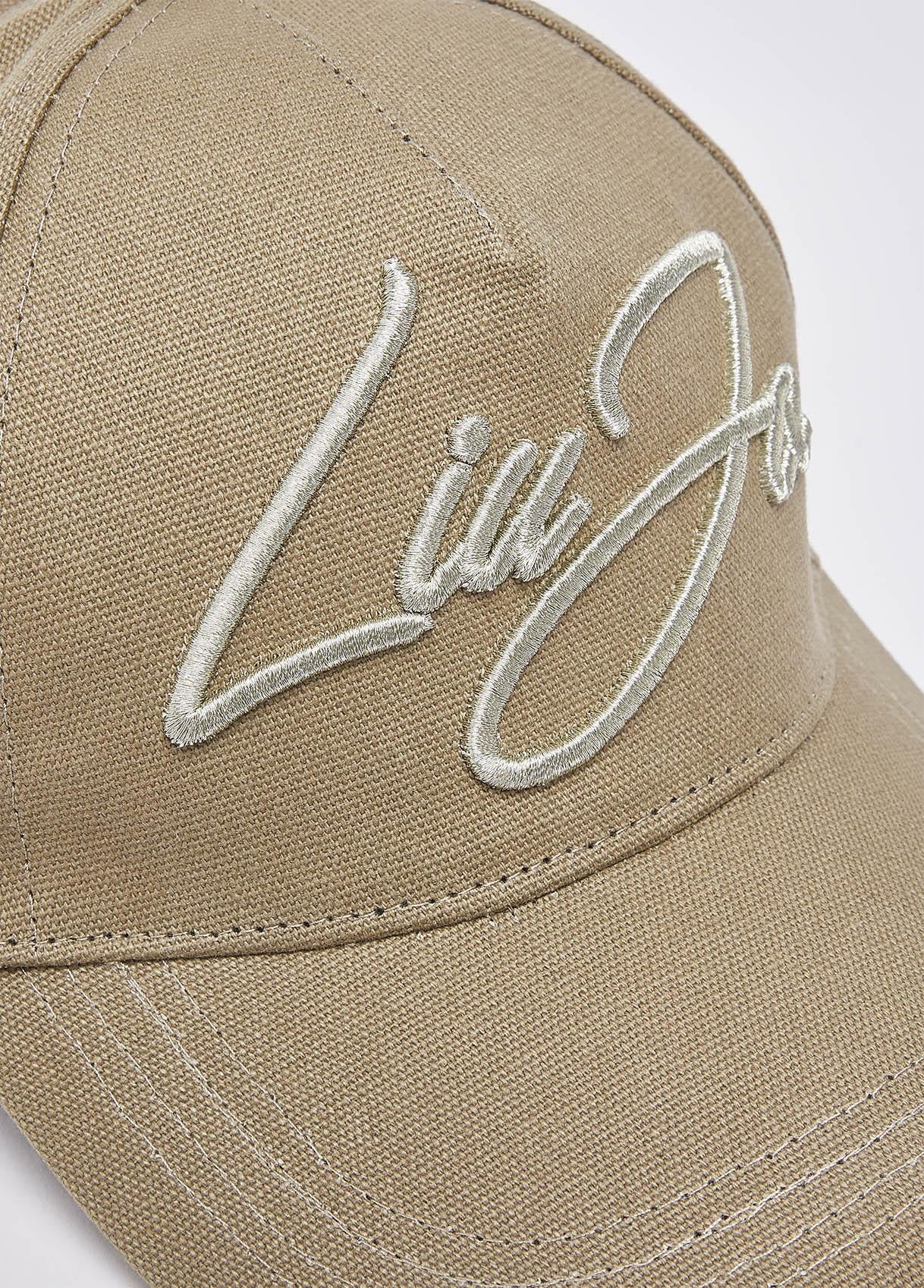 Cappello con visiera Liu Jo donna con logo ricamato Mud TU | Giò Fashion