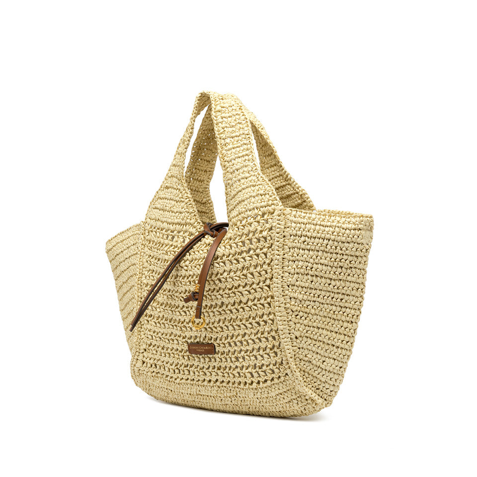 Borsa Shopper Gianni Chiarini Nefeli in crochet