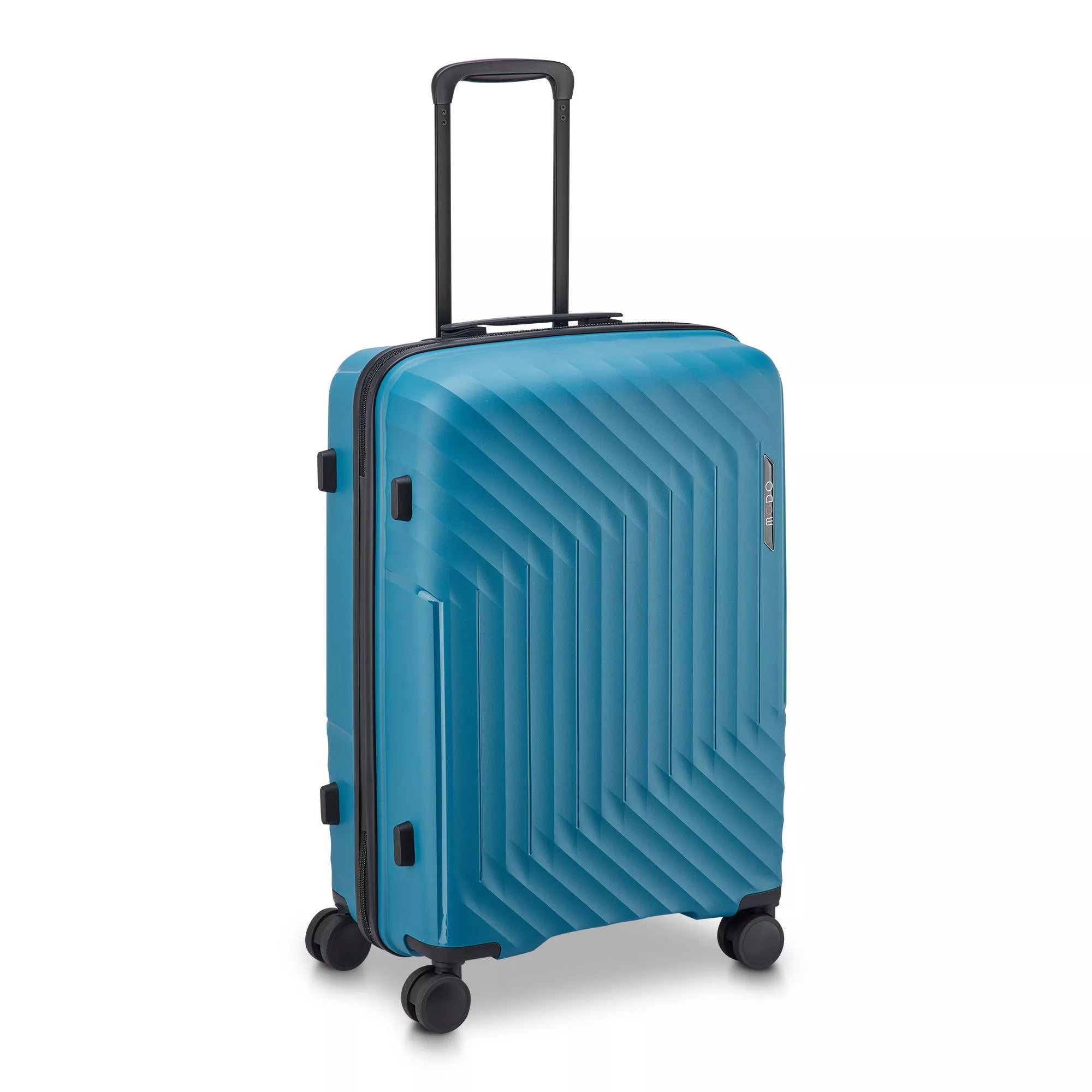 Modo by Roncato Trolley Medio Rigido 4 Ruote da Viaggio 64x44,5x25,5 PETROLIO TU | Giò Fashion