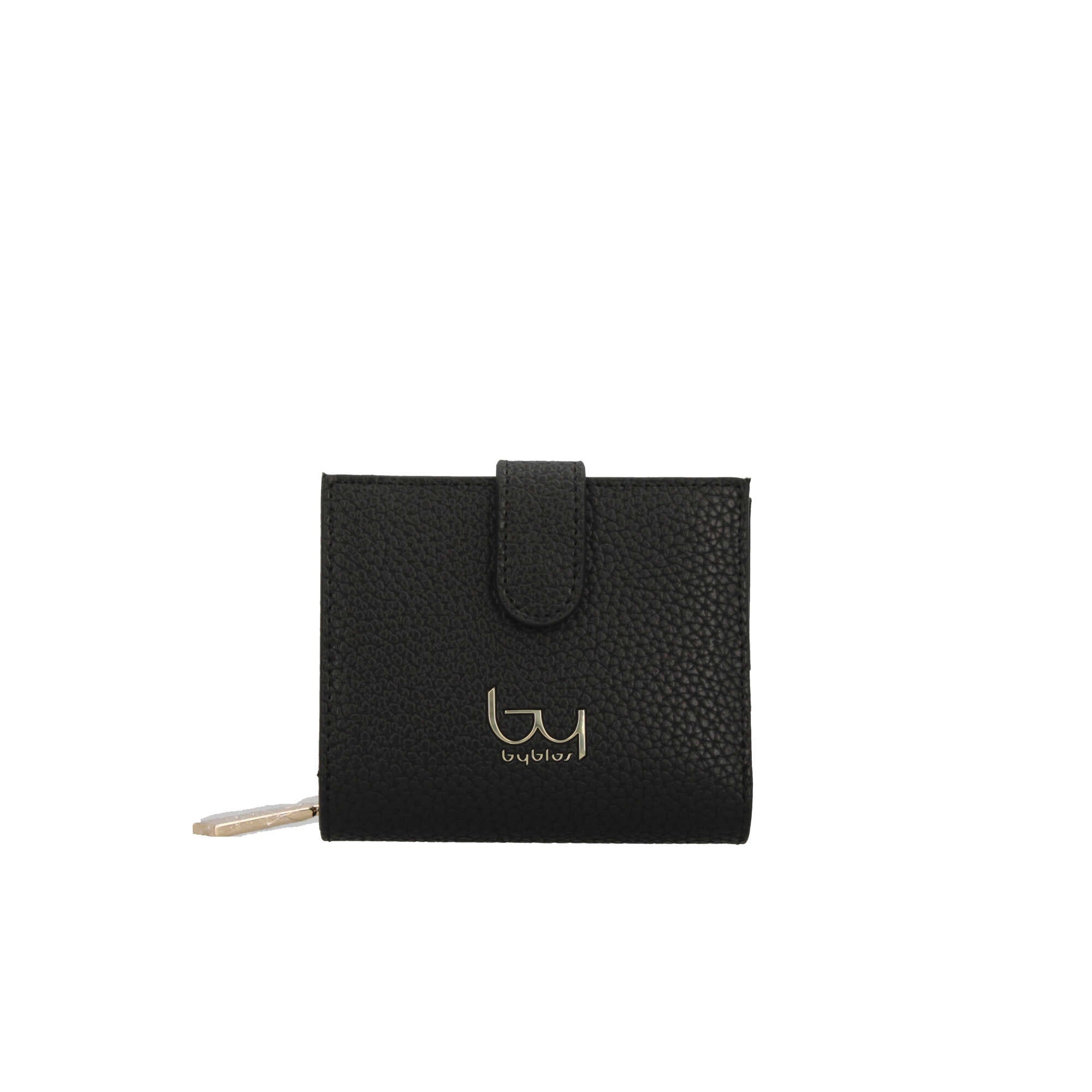Portafoglio By Byblos compatto con chiusura a bottone Nero TU | Giò Fashion
