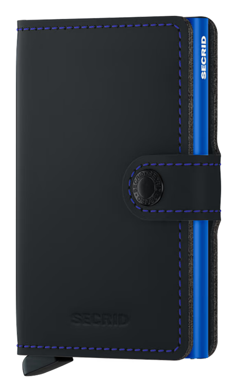 Secrid Miniwallet portafoglio compatto in pelle con protezione RFID