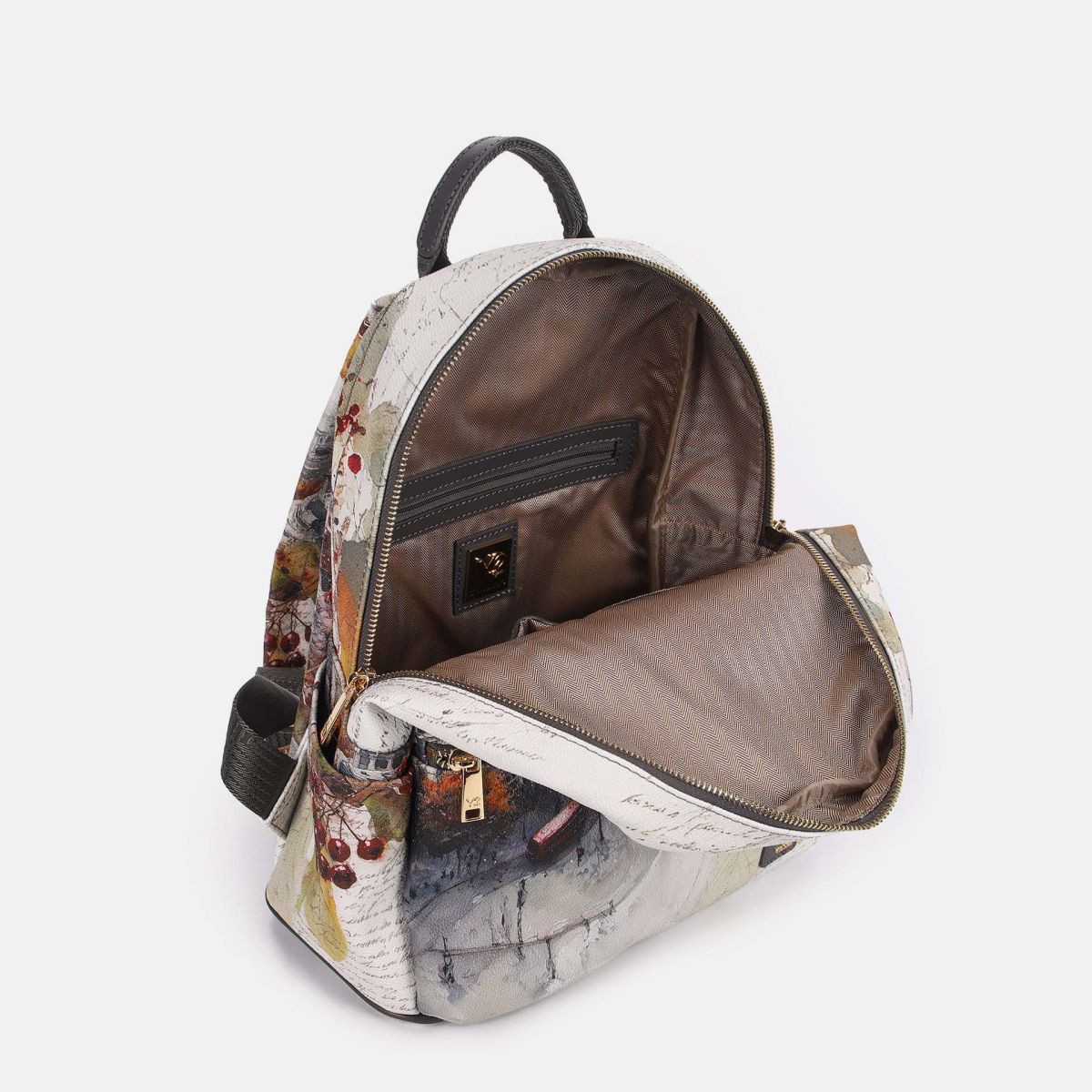 Ynot? Yes Bag Zaino Large Donna con Tasca Frontale